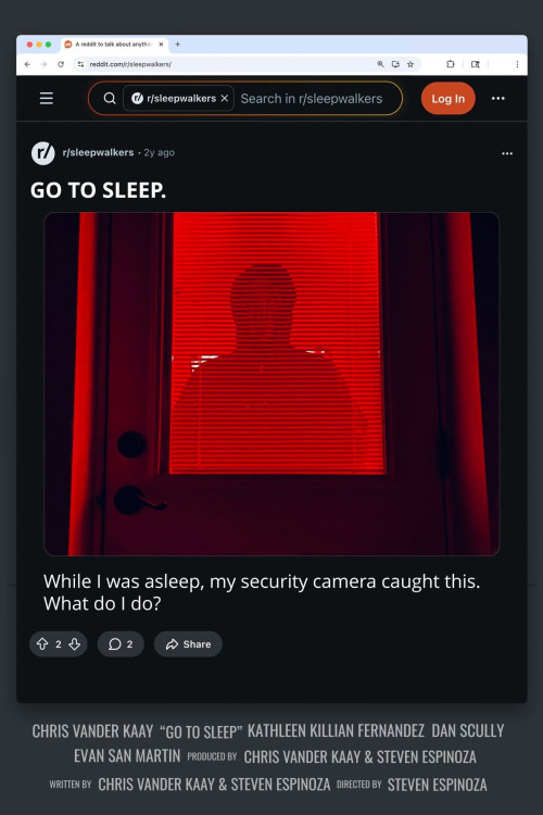 Go to Sleep.