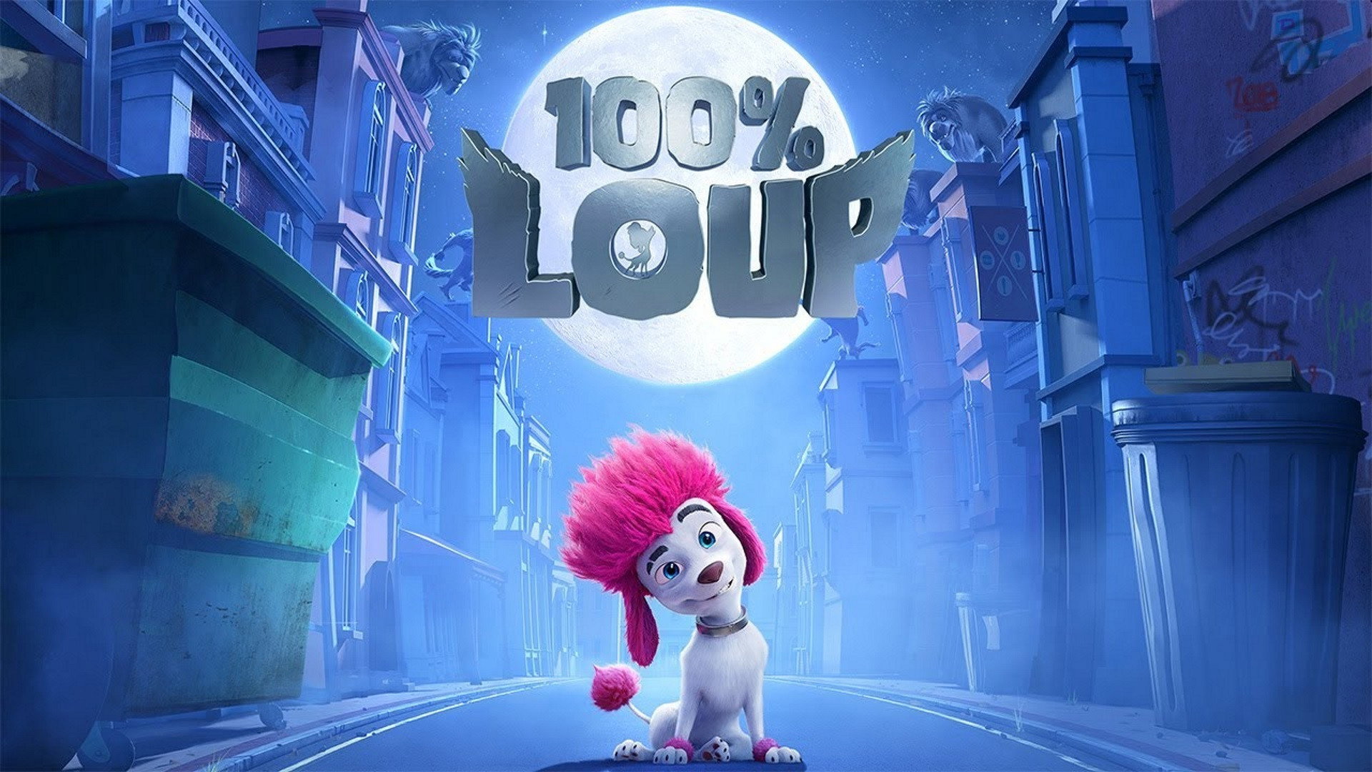 100% Wolf scene photo