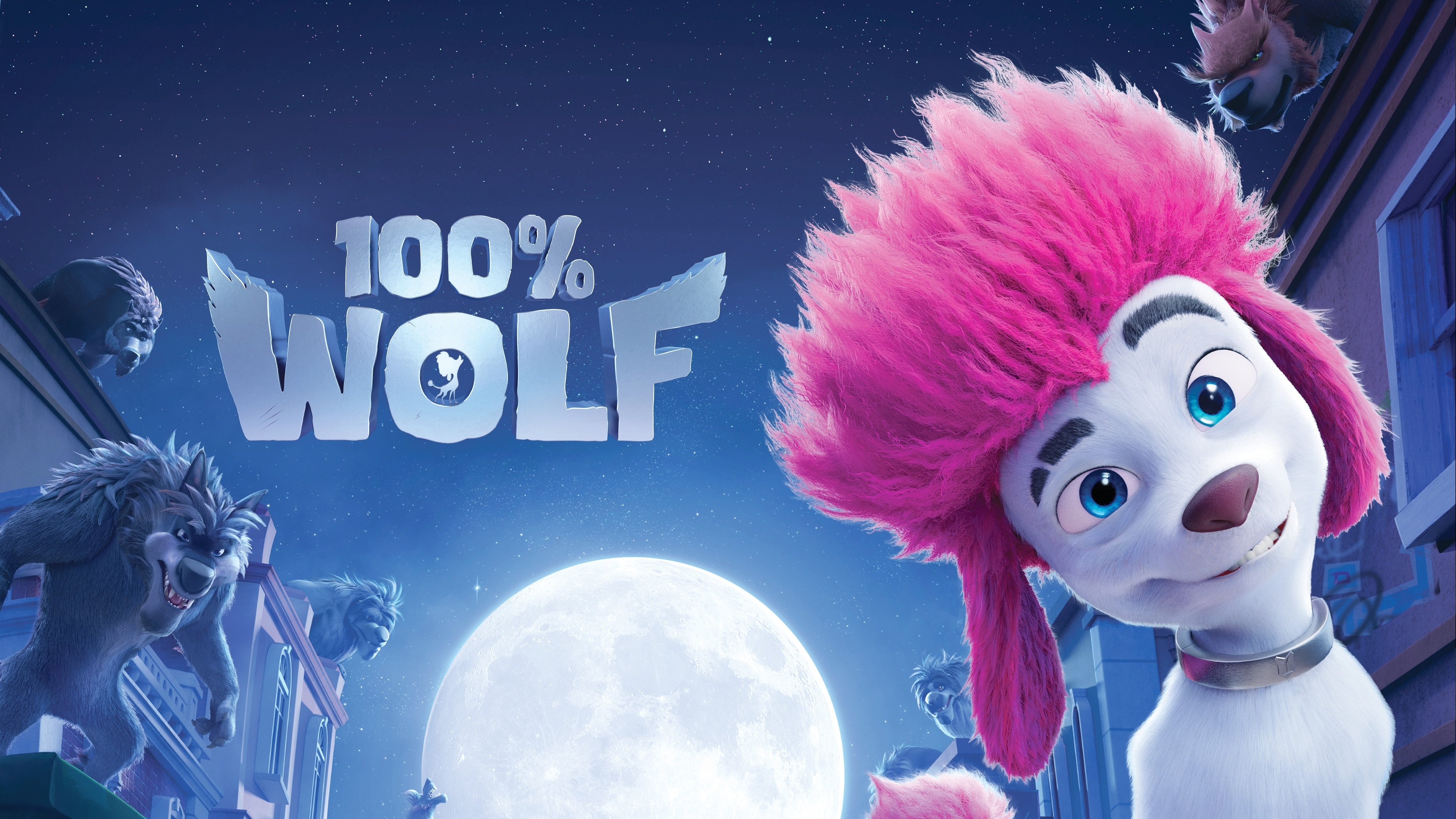 100% Wolf scene photo