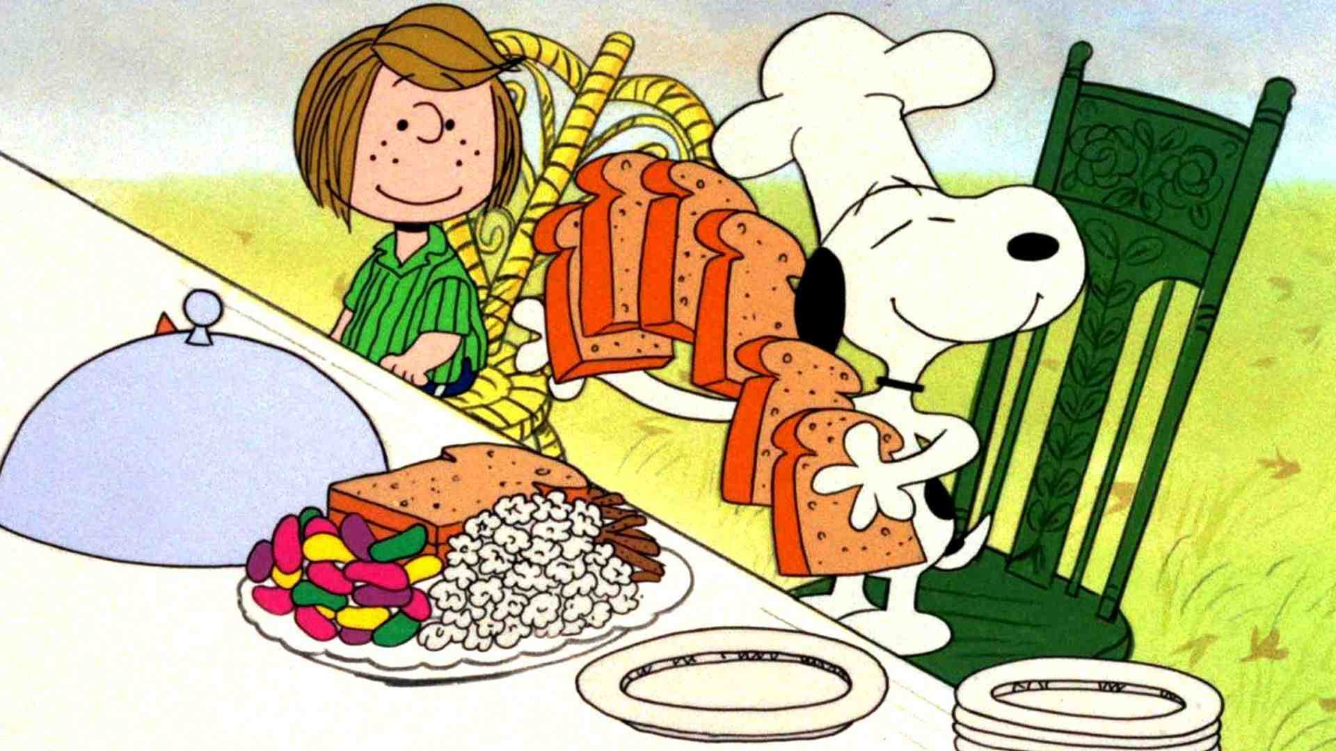 A Charlie Brown Thanksgiving scene photo