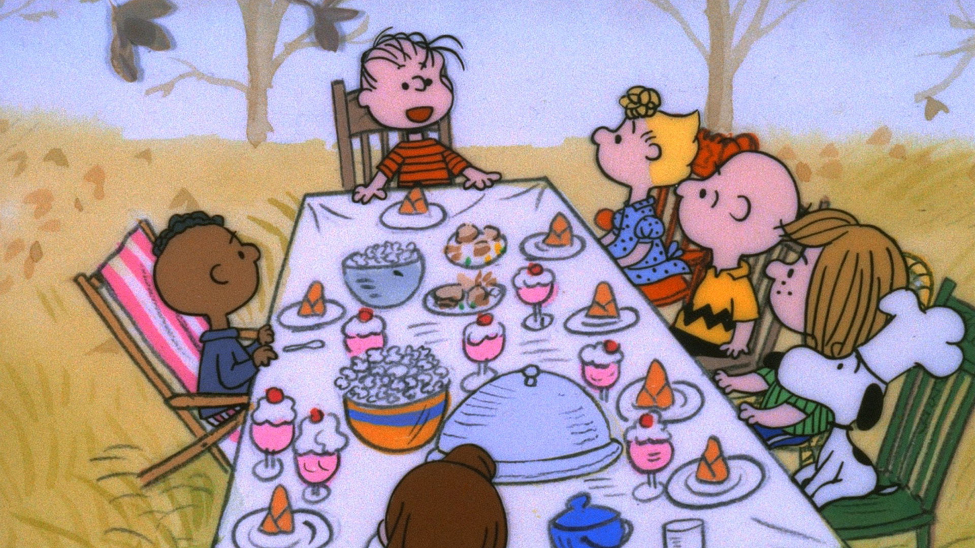 A Charlie Brown Thanksgiving scene photo
