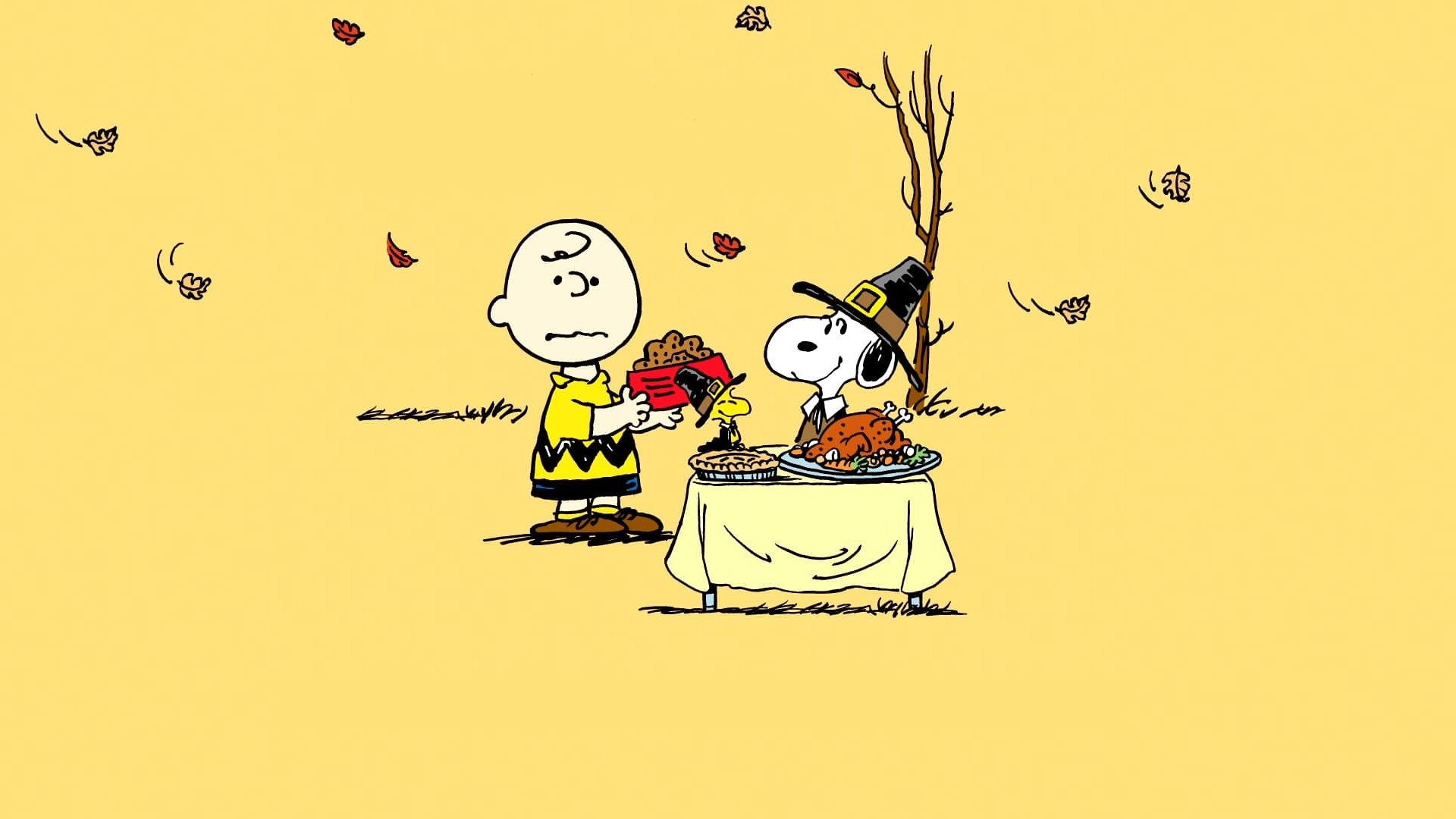 A Charlie Brown Thanksgiving scene photo