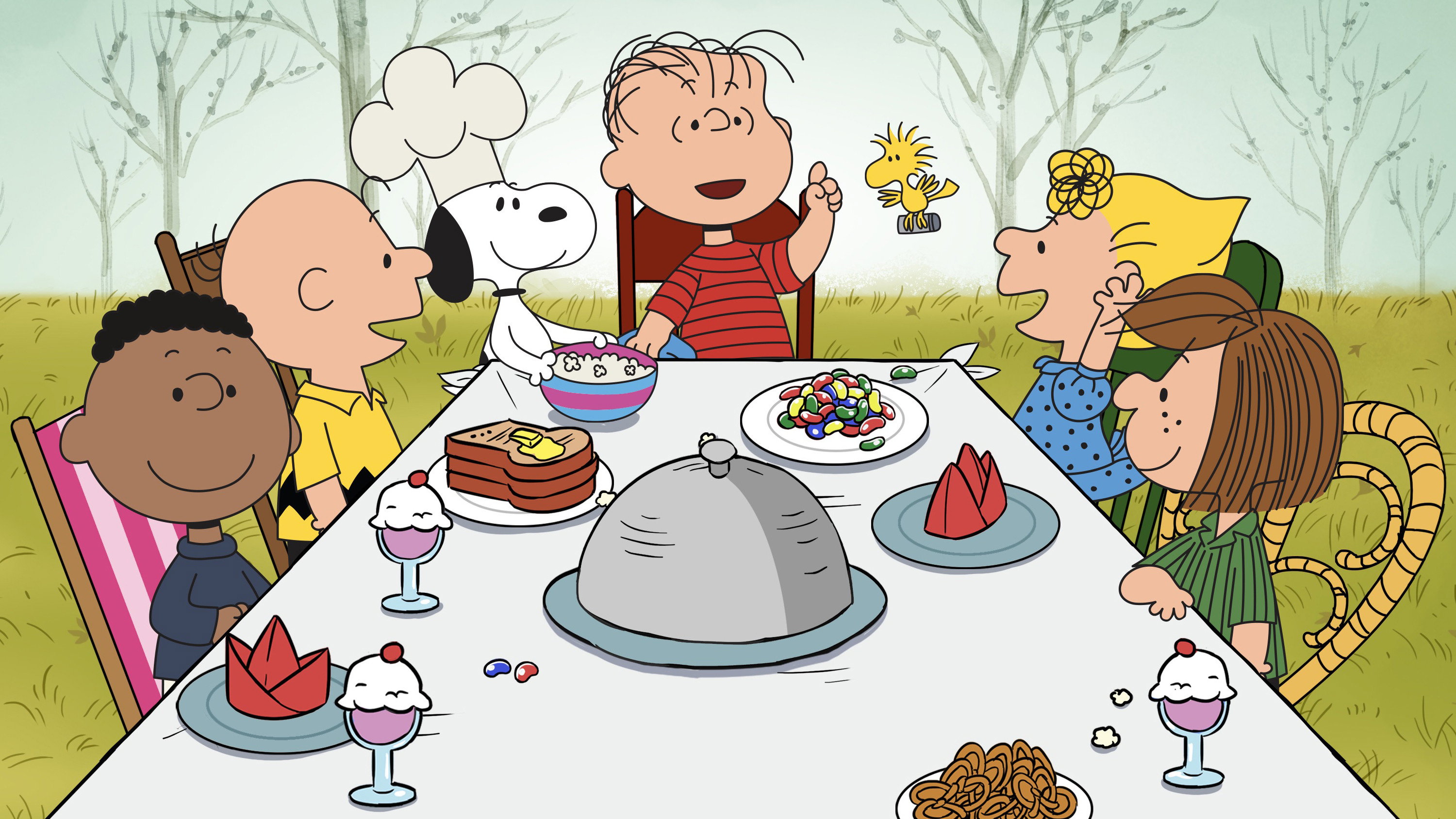A Charlie Brown Thanksgiving scene photo