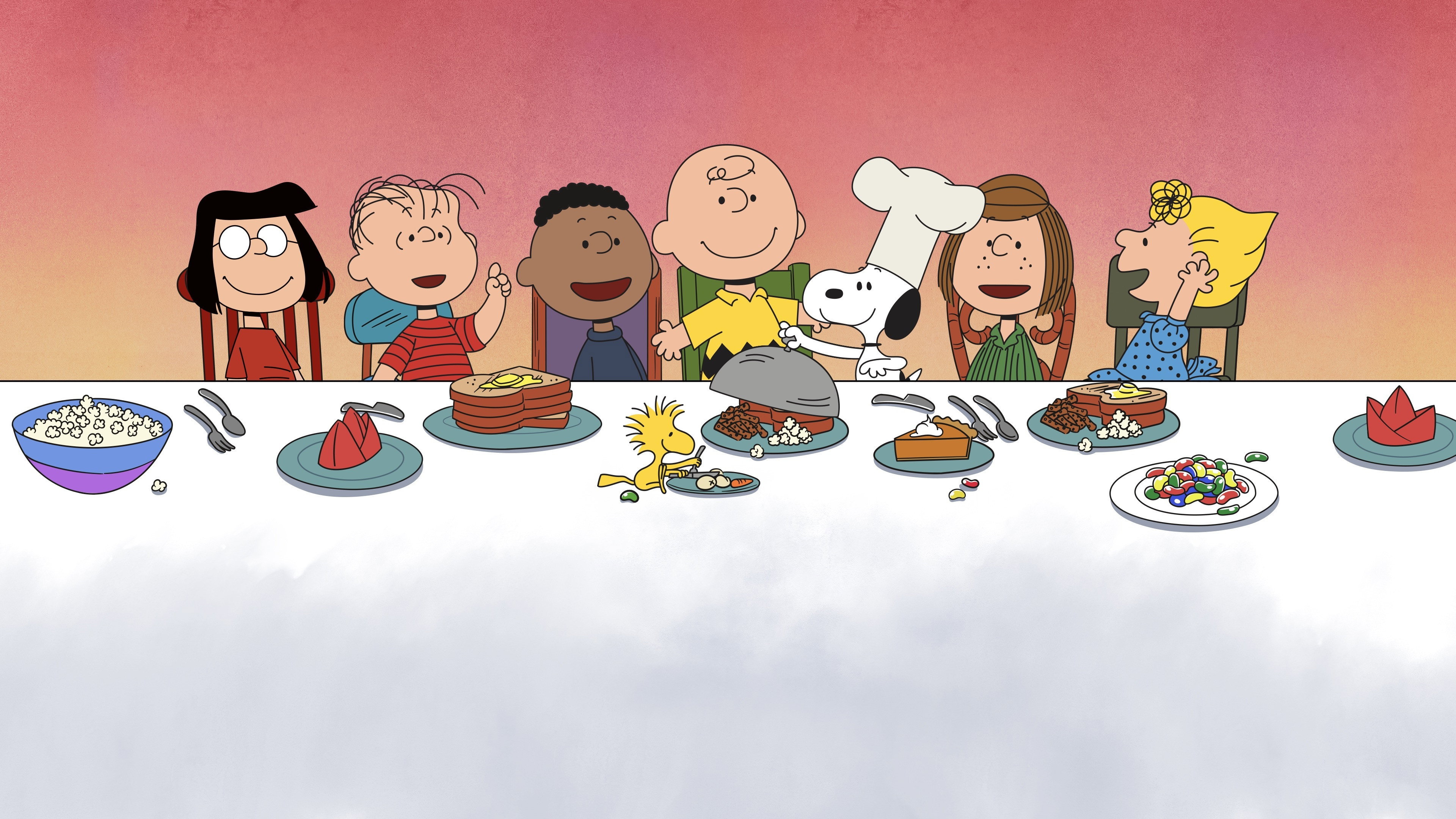 A Charlie Brown Thanksgiving scene photo