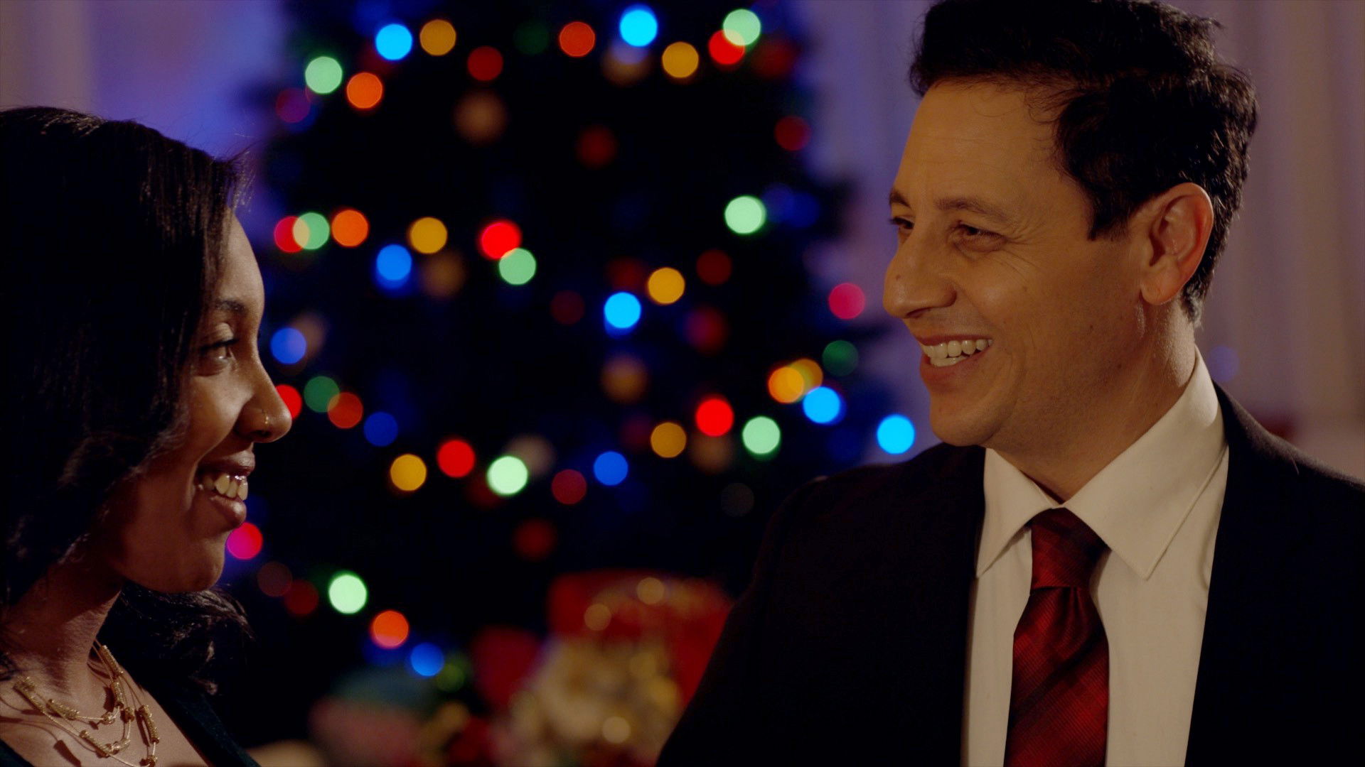 A Christmas Love scene photo