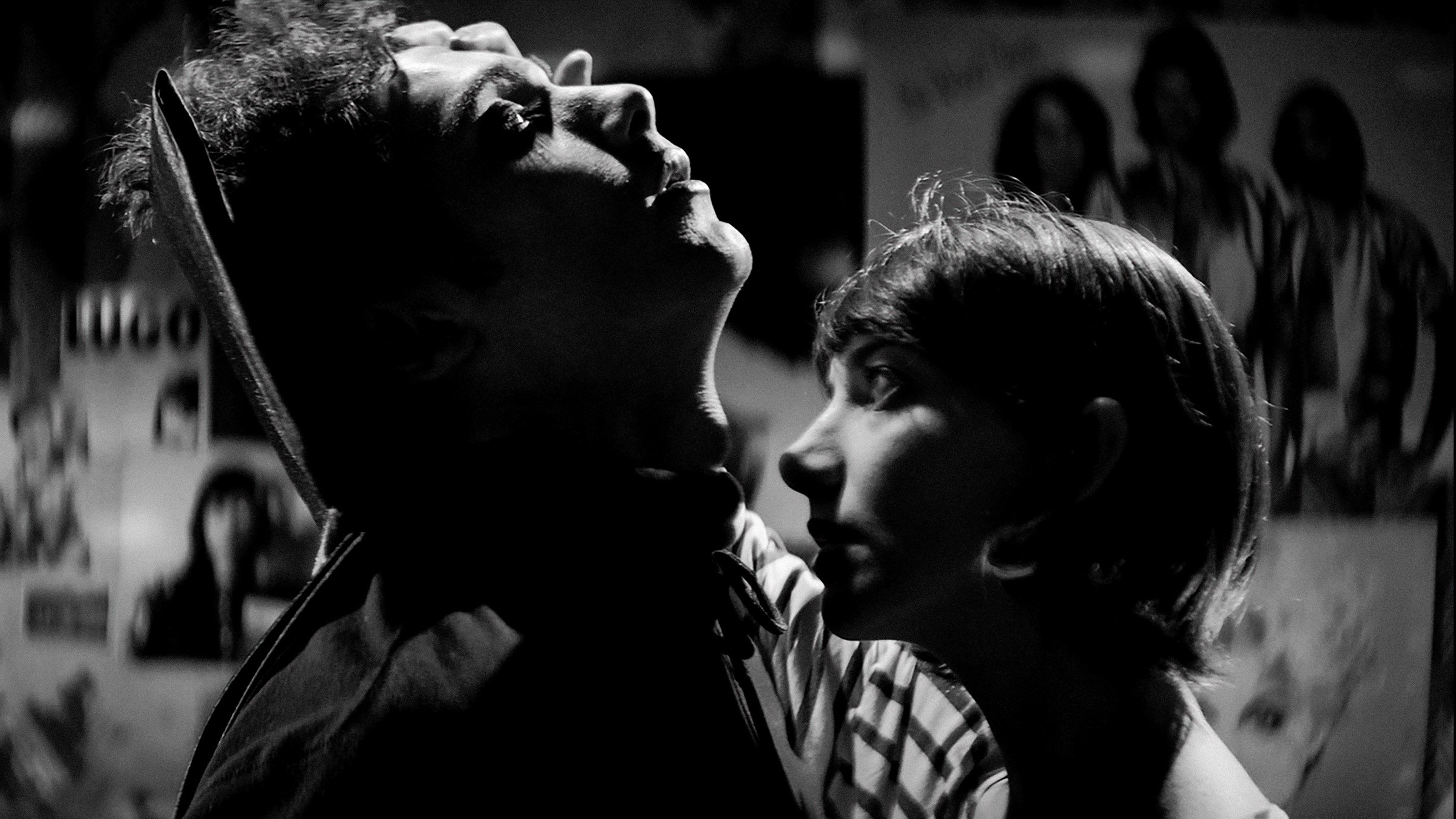 A Girl Walks Home Alone at Night scene photo