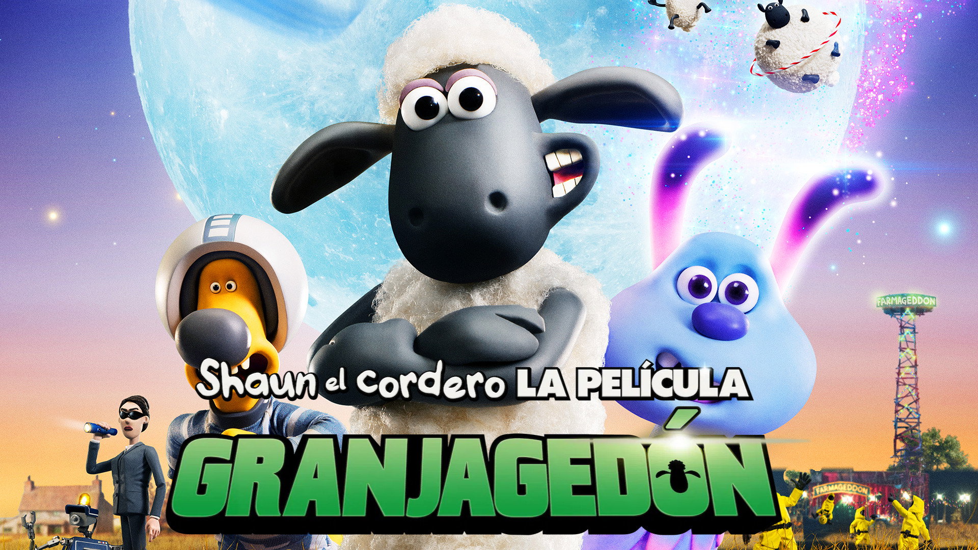 A Shaun the Sheep Movie: Farmageddon scene photo