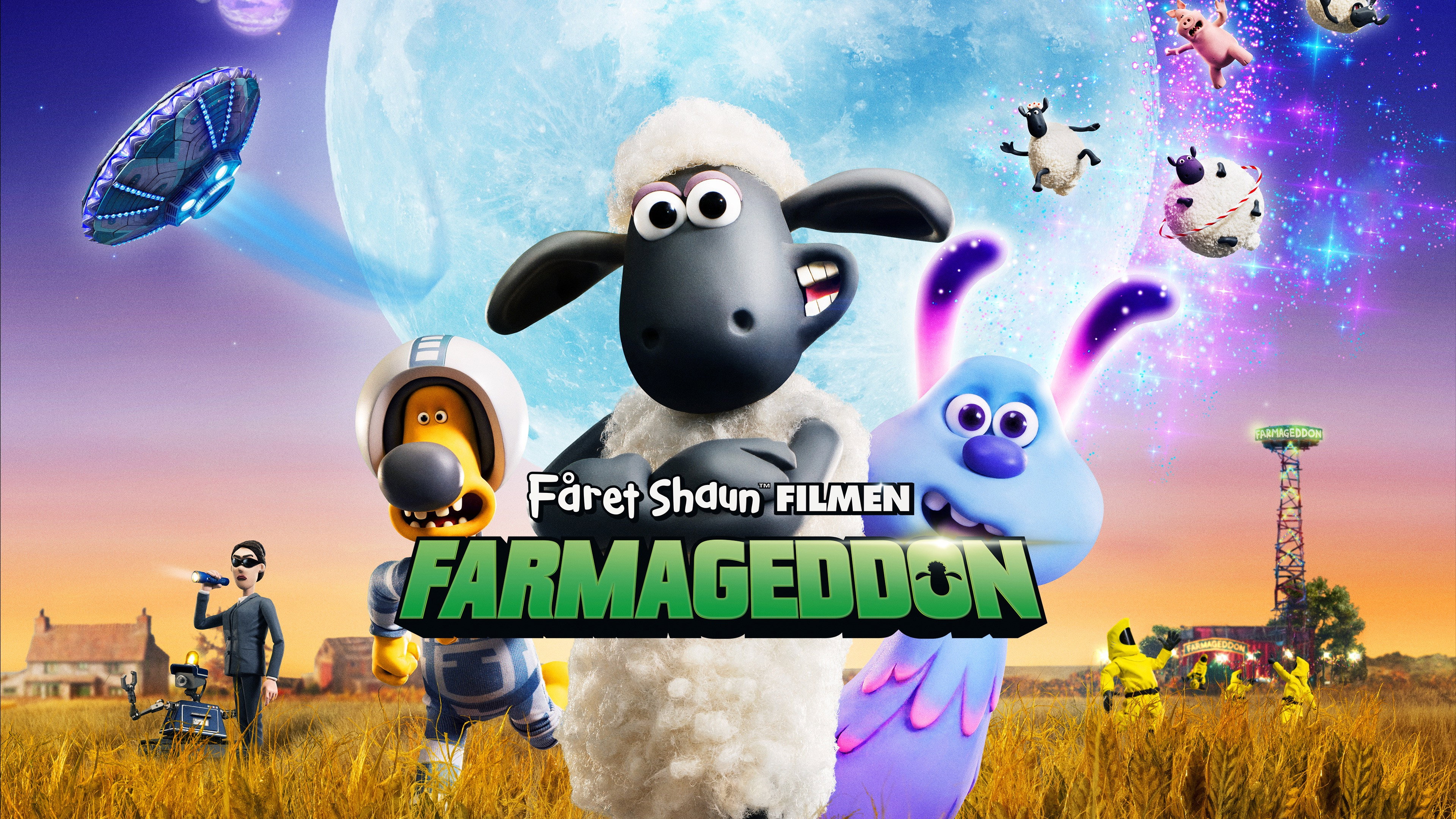 A Shaun the Sheep Movie: Farmageddon scene photo
