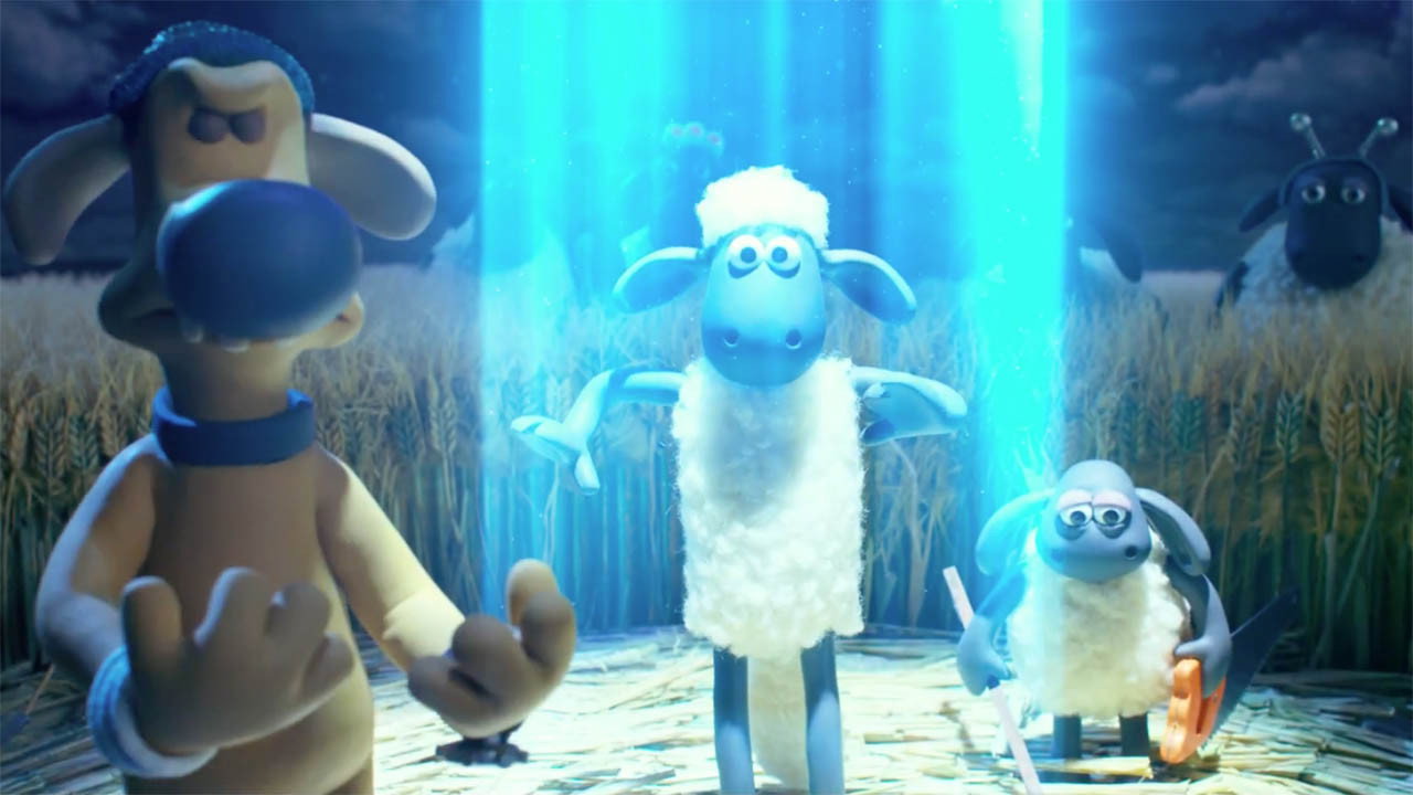 A Shaun the Sheep Movie: Farmageddon scene photo