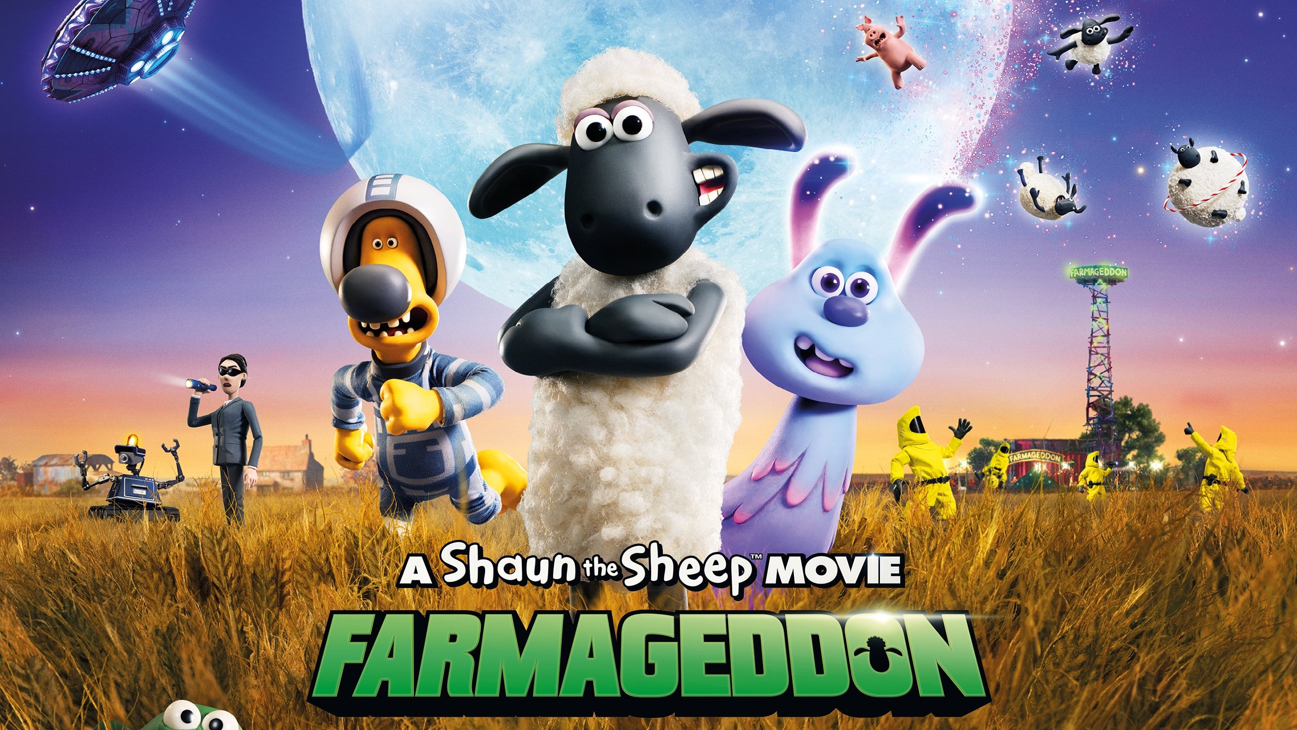 A Shaun the Sheep Movie: Farmageddon scene photo