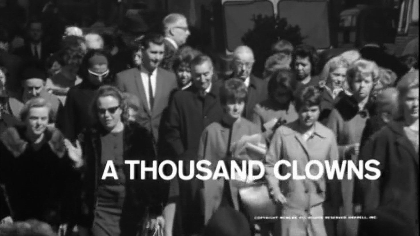 A Thousand Clowns scene photo