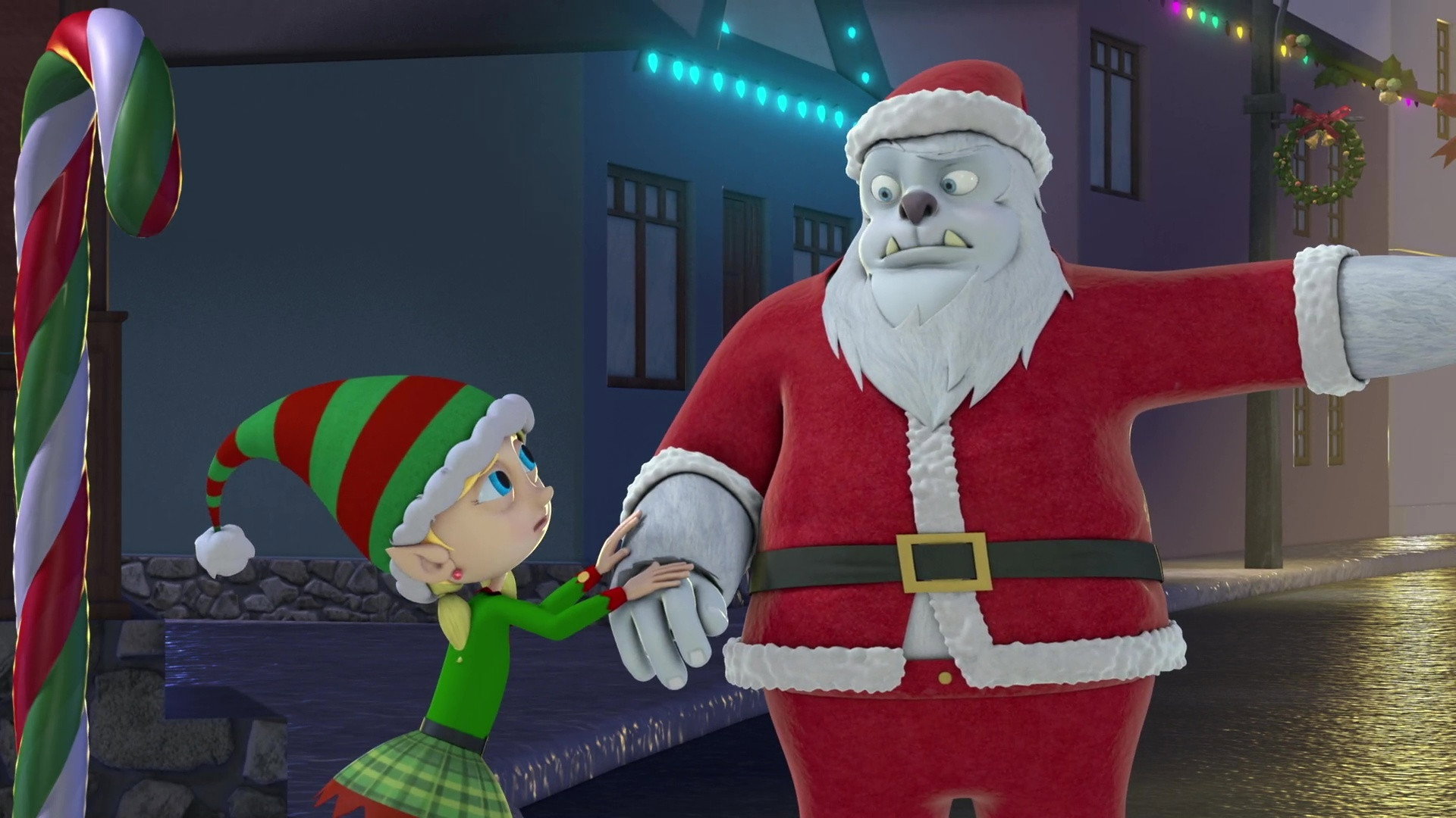 Abominable Christmas scene photo