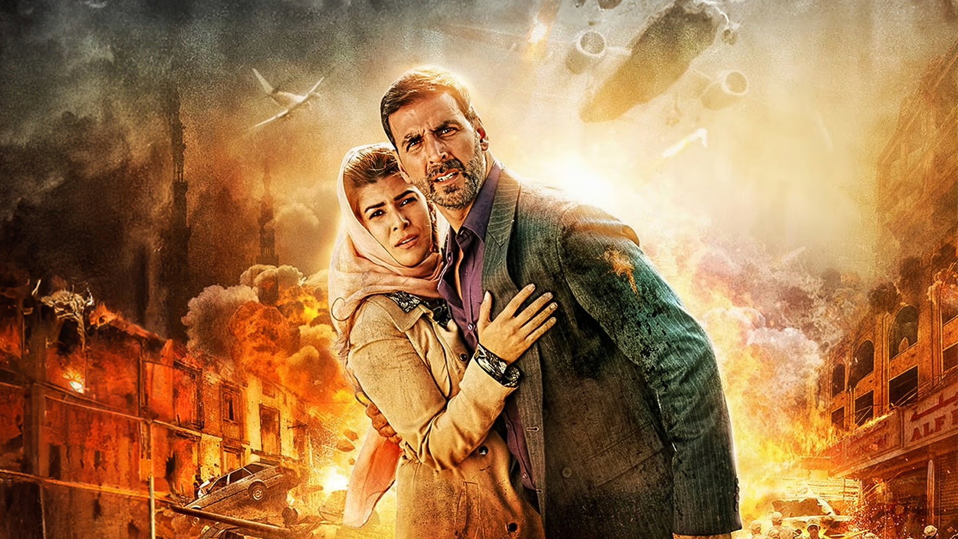 Airlift scene photo