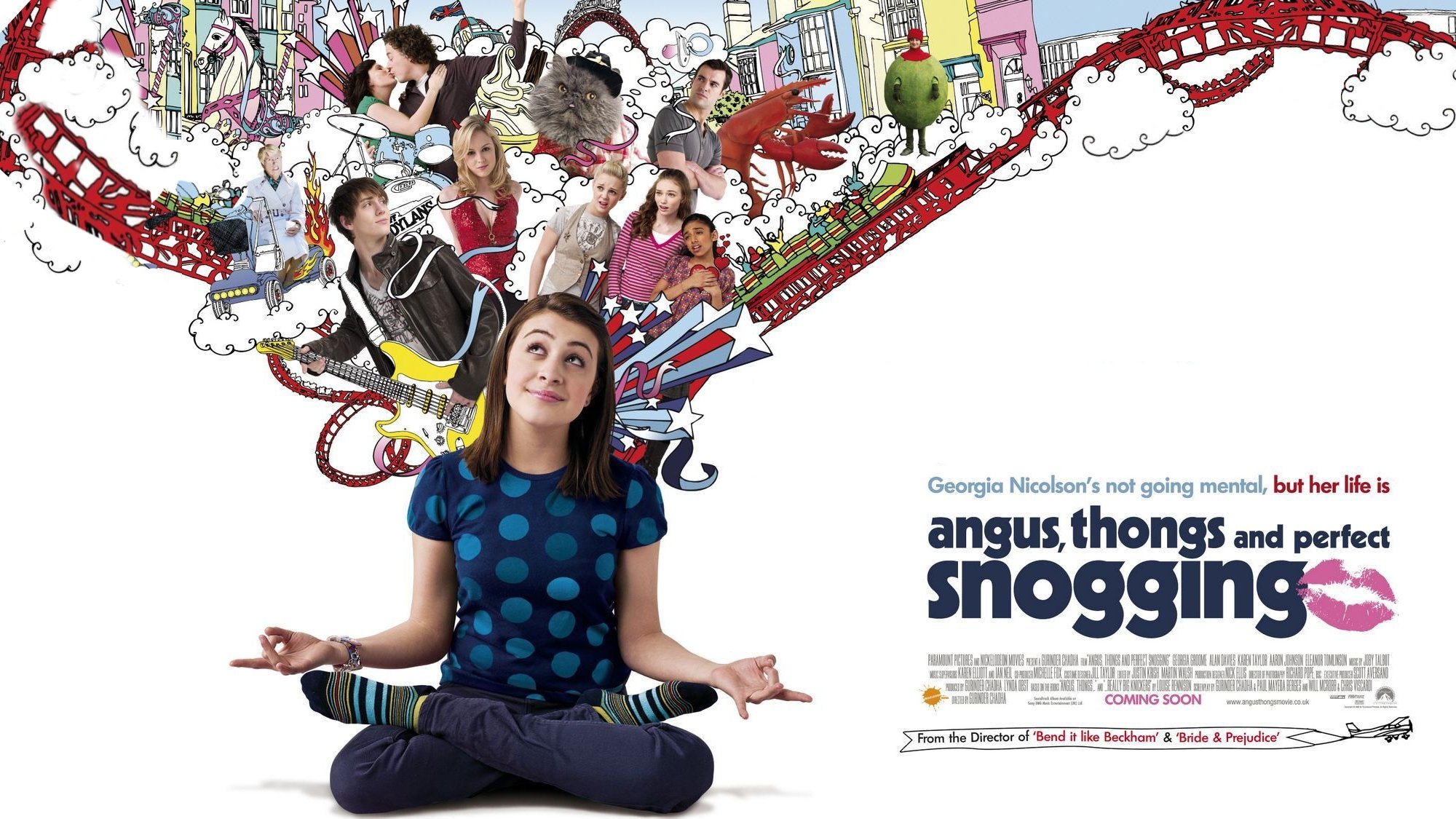 Angus, Thongs and Perfect Snogging scene photo