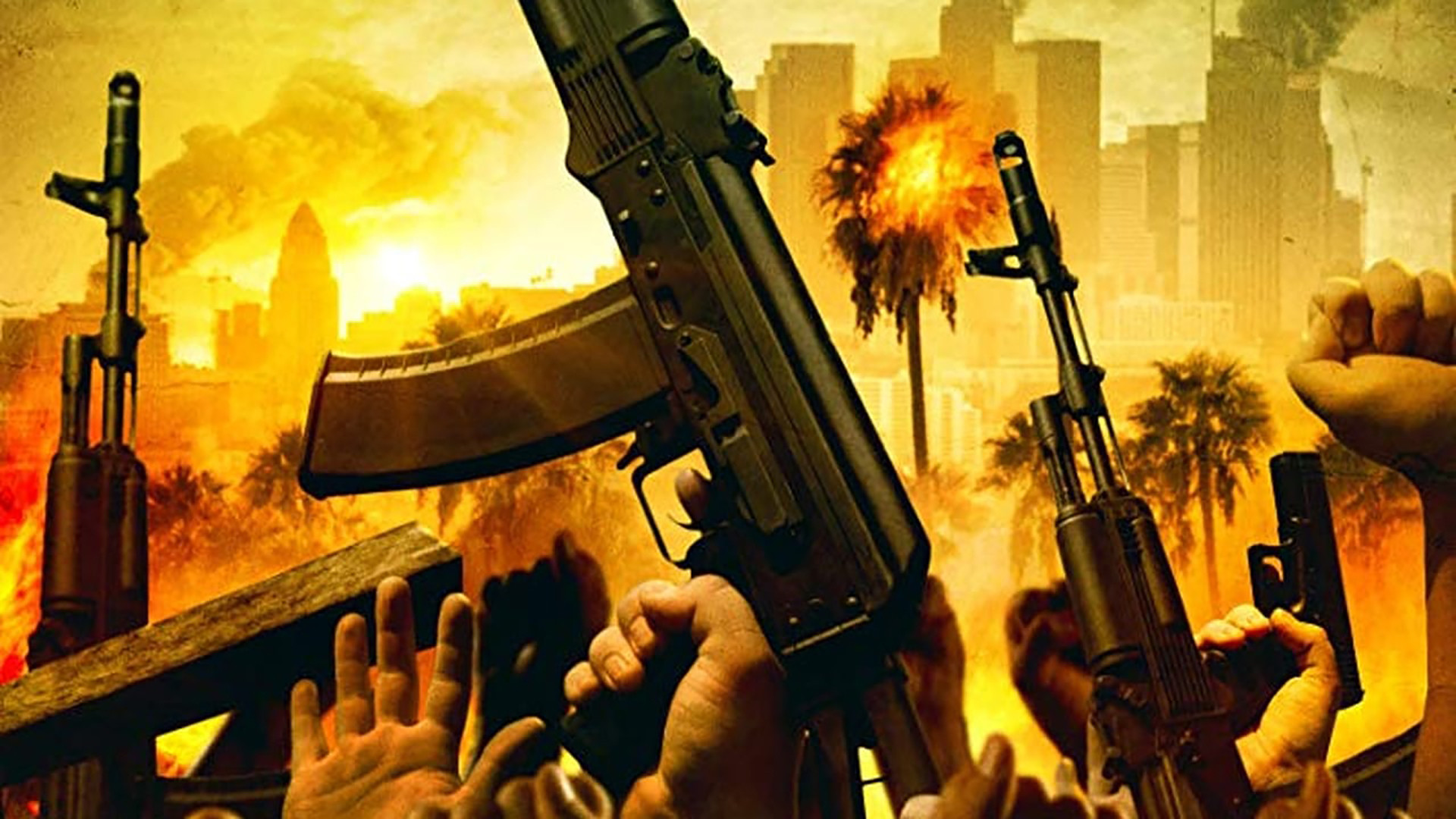 Attack in LA scene photo