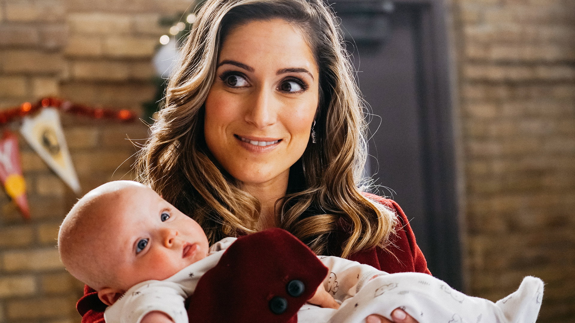 Baby in a Manger scene photo