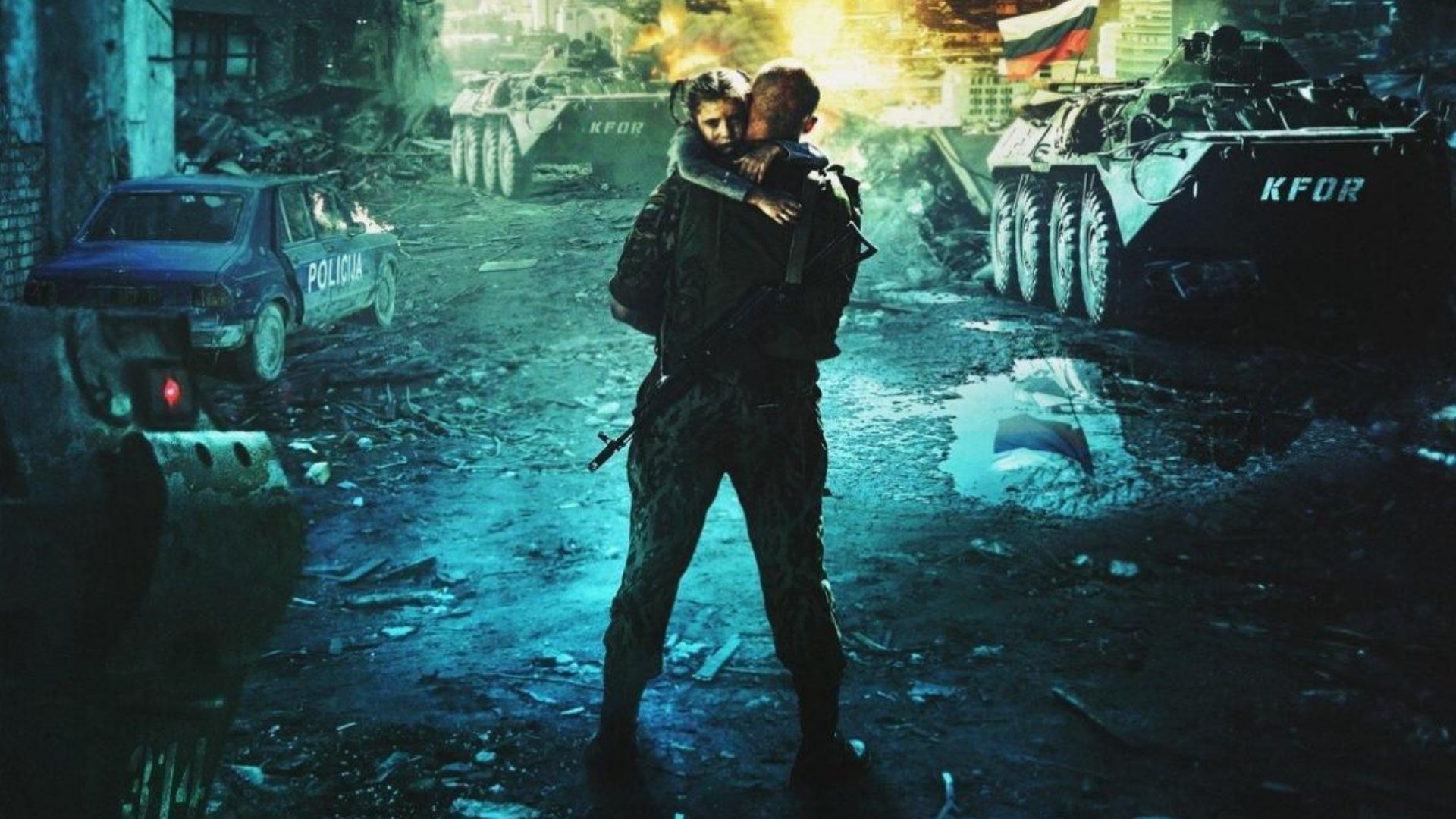 Balkanskiy rubezh scene photo