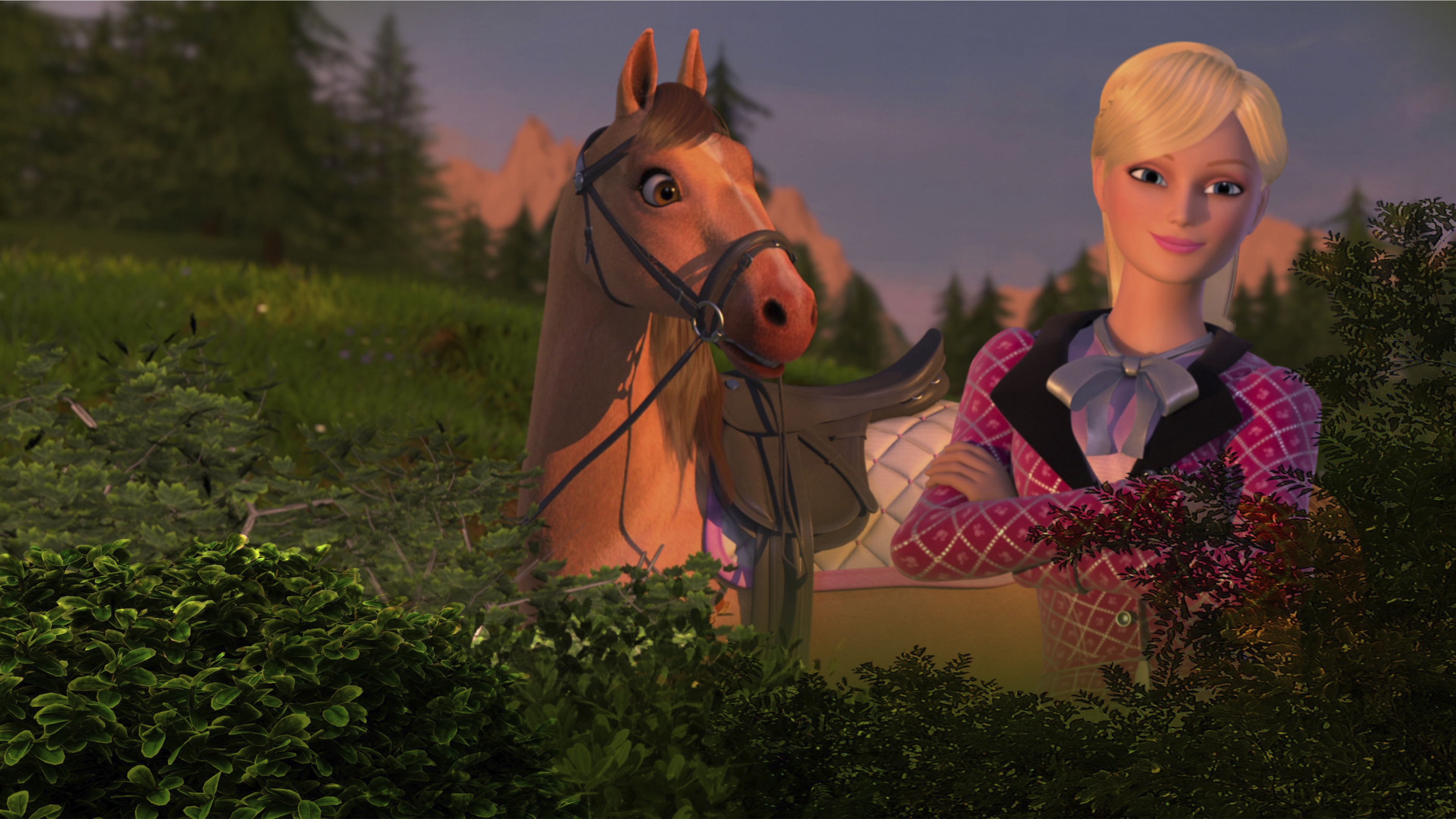 Barbie & Her Sisters in a Pony Tale scene photo