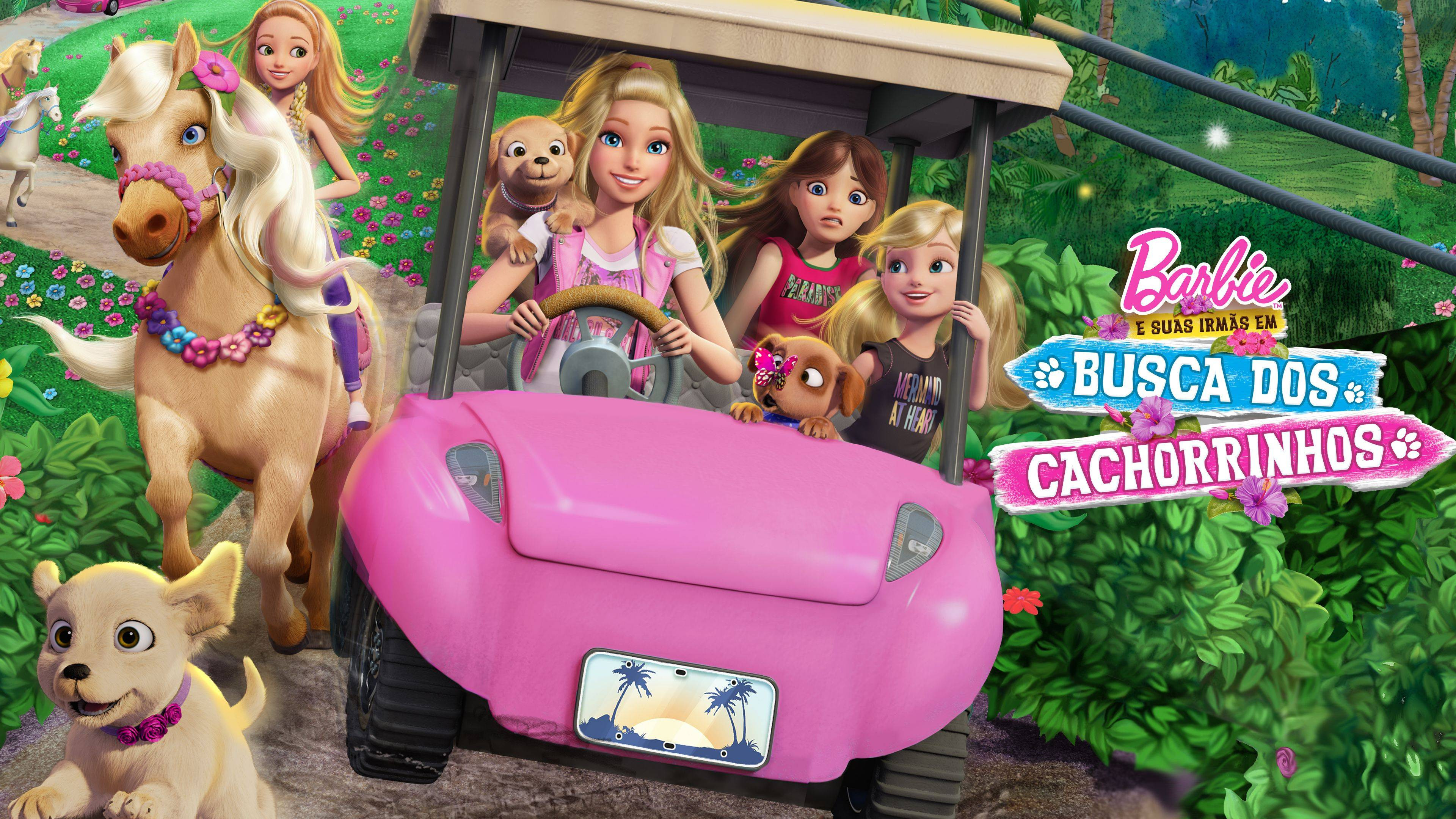 Barbie & Her Sisters in a Puppy Chase scene photo