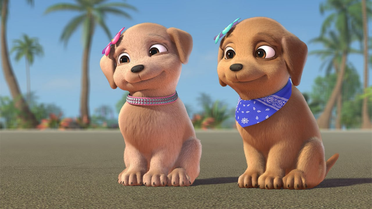 Barbie & Her Sisters in a Puppy Chase scene photo
