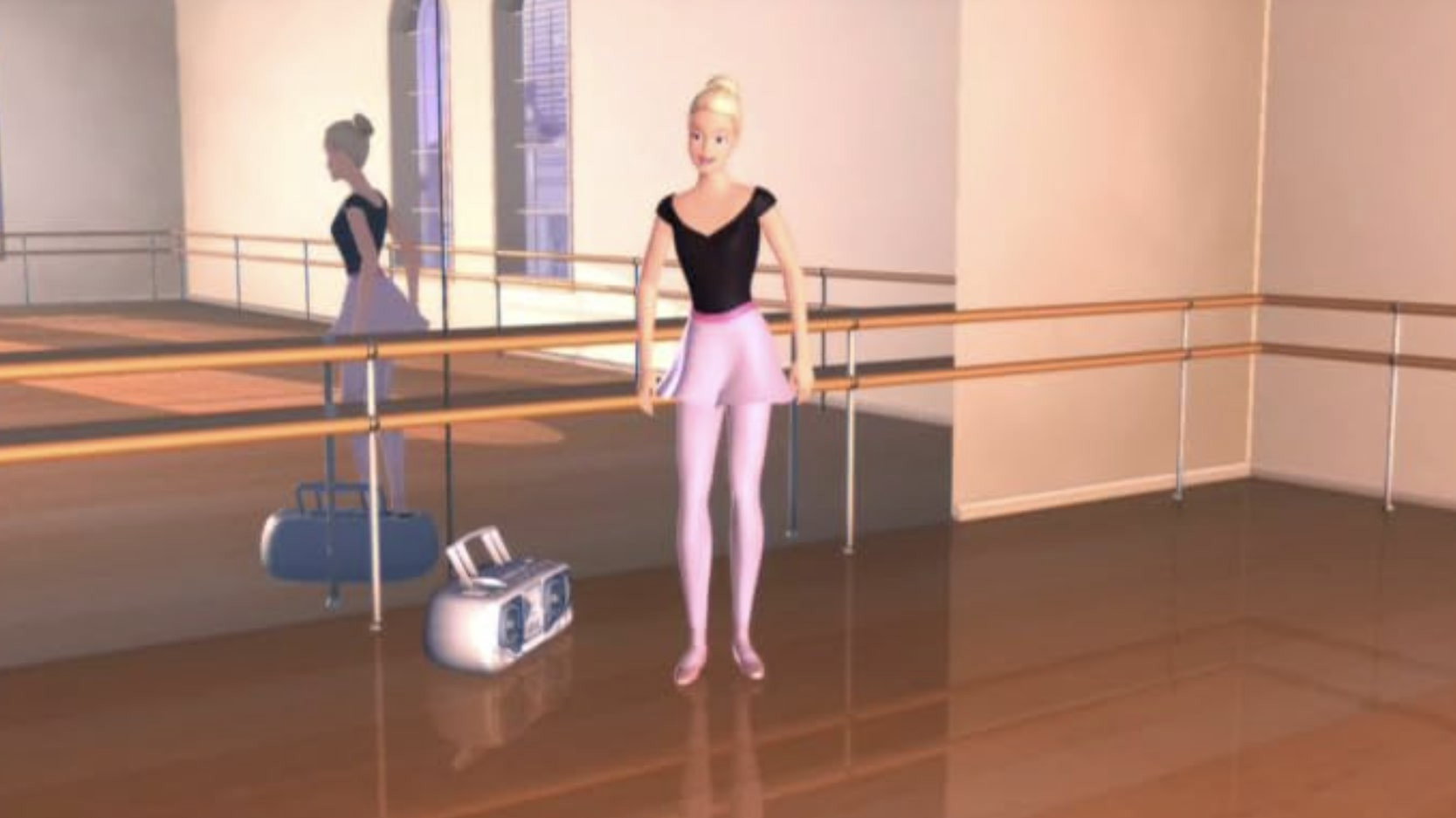 Barbie in the Nutcracker scene photo