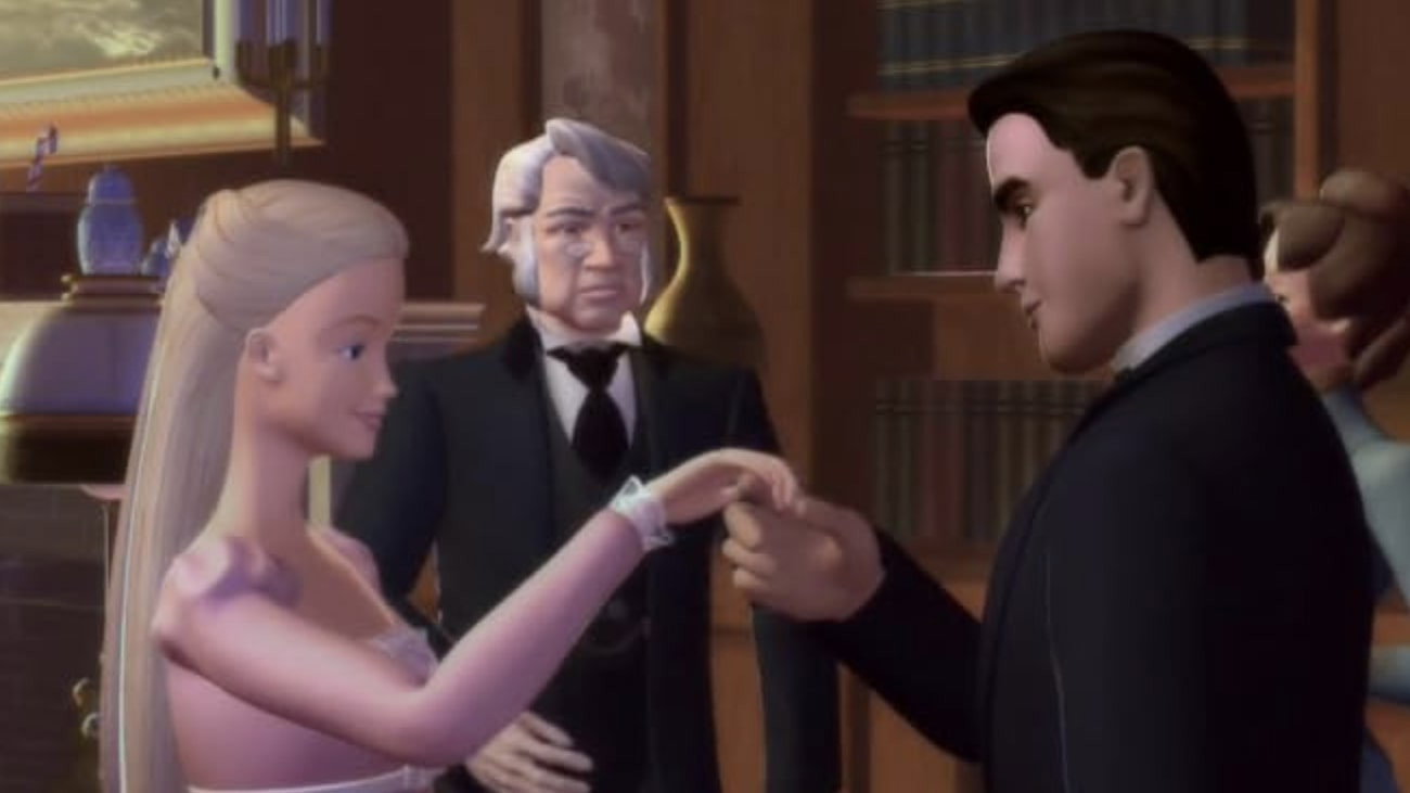 Barbie in the Nutcracker scene photo