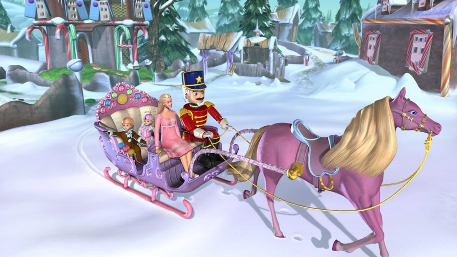 Barbie in the Nutcracker scene photo