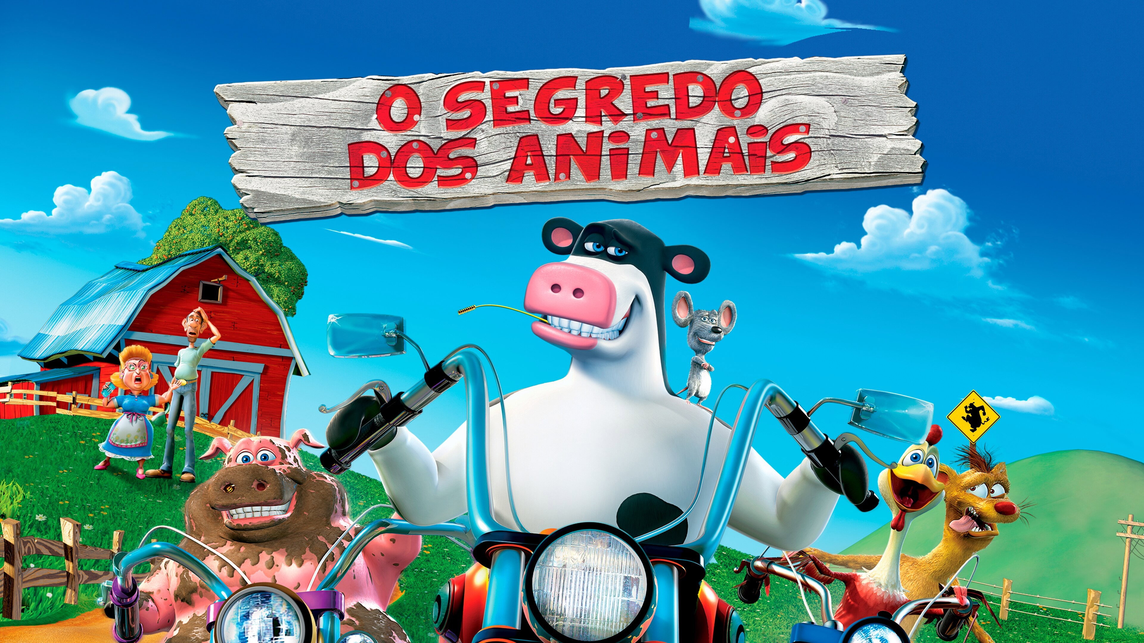 Barnyard scene photo