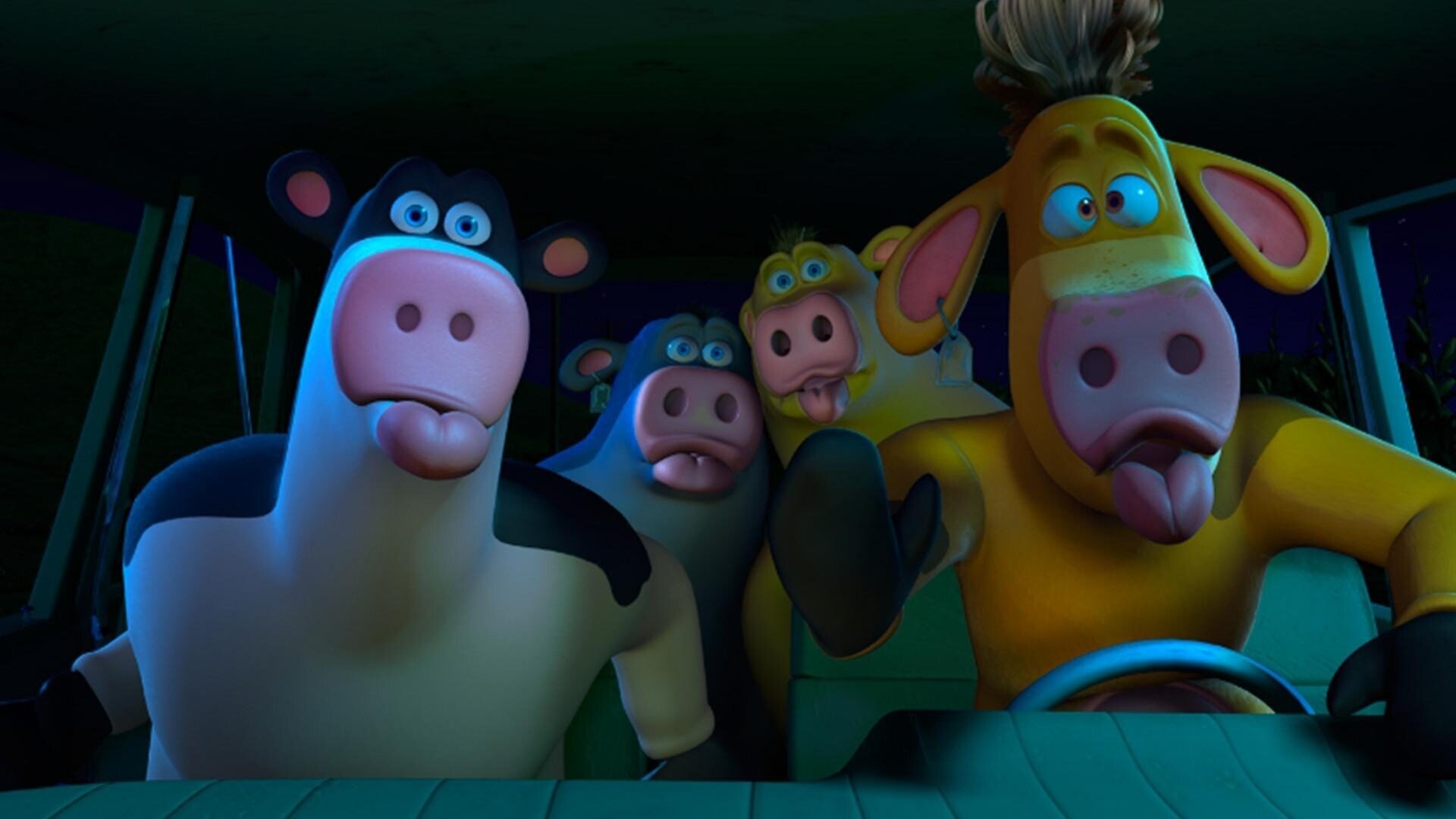 Barnyard scene photo