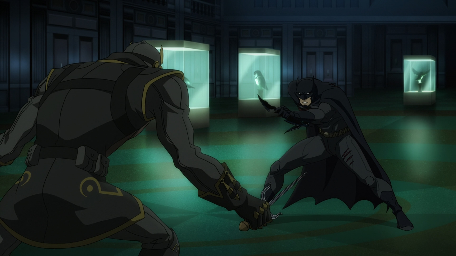 Batman vs. Robin scene photo