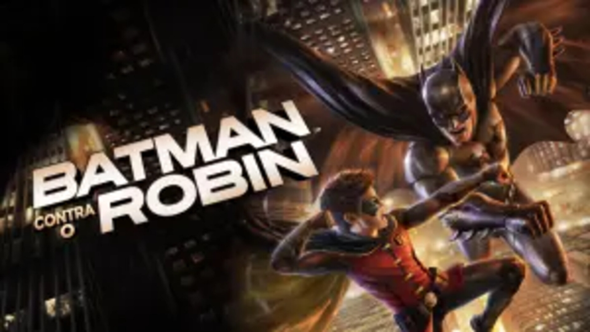 Batman vs. Robin scene photo