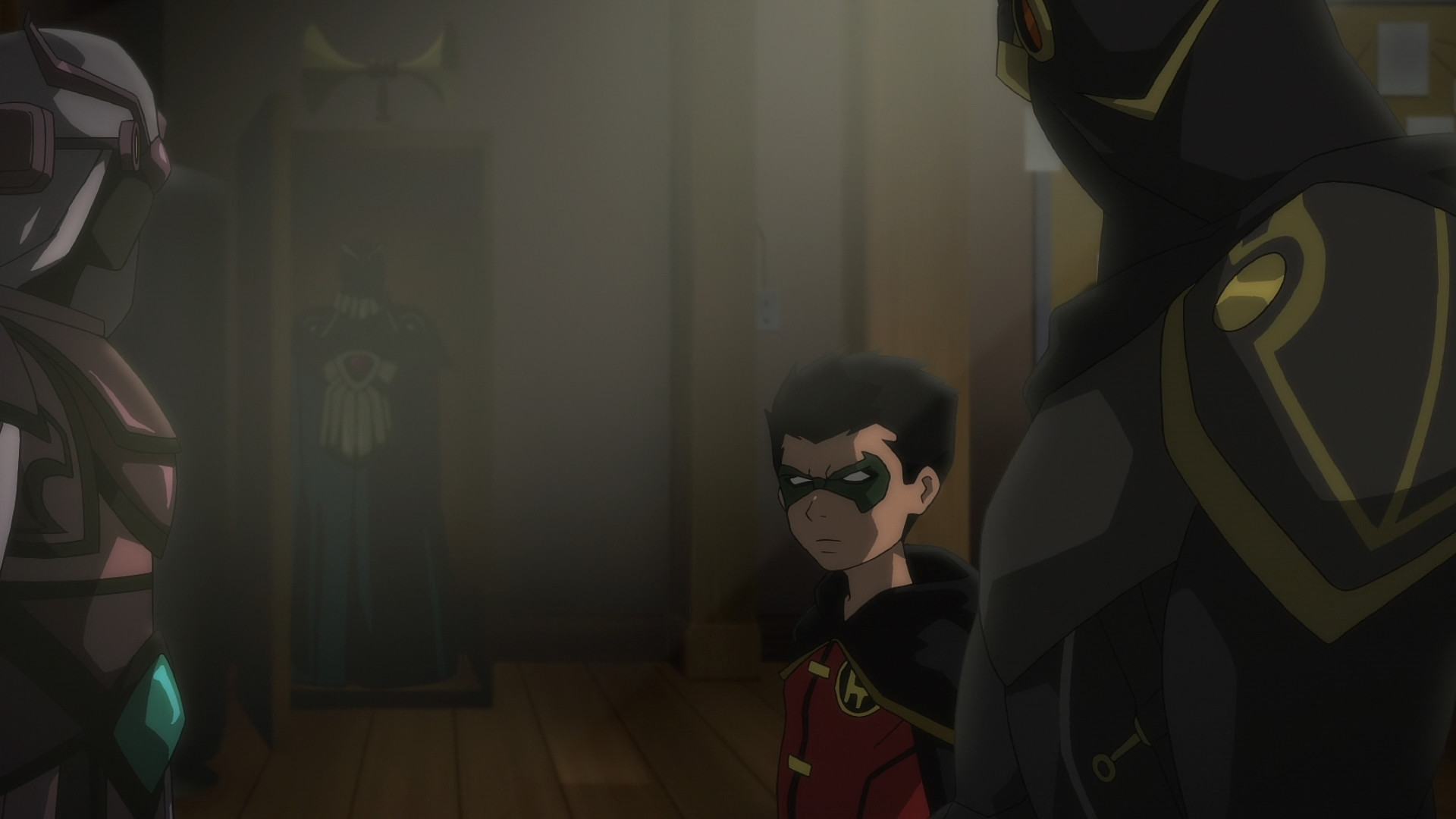 Batman vs. Robin scene photo
