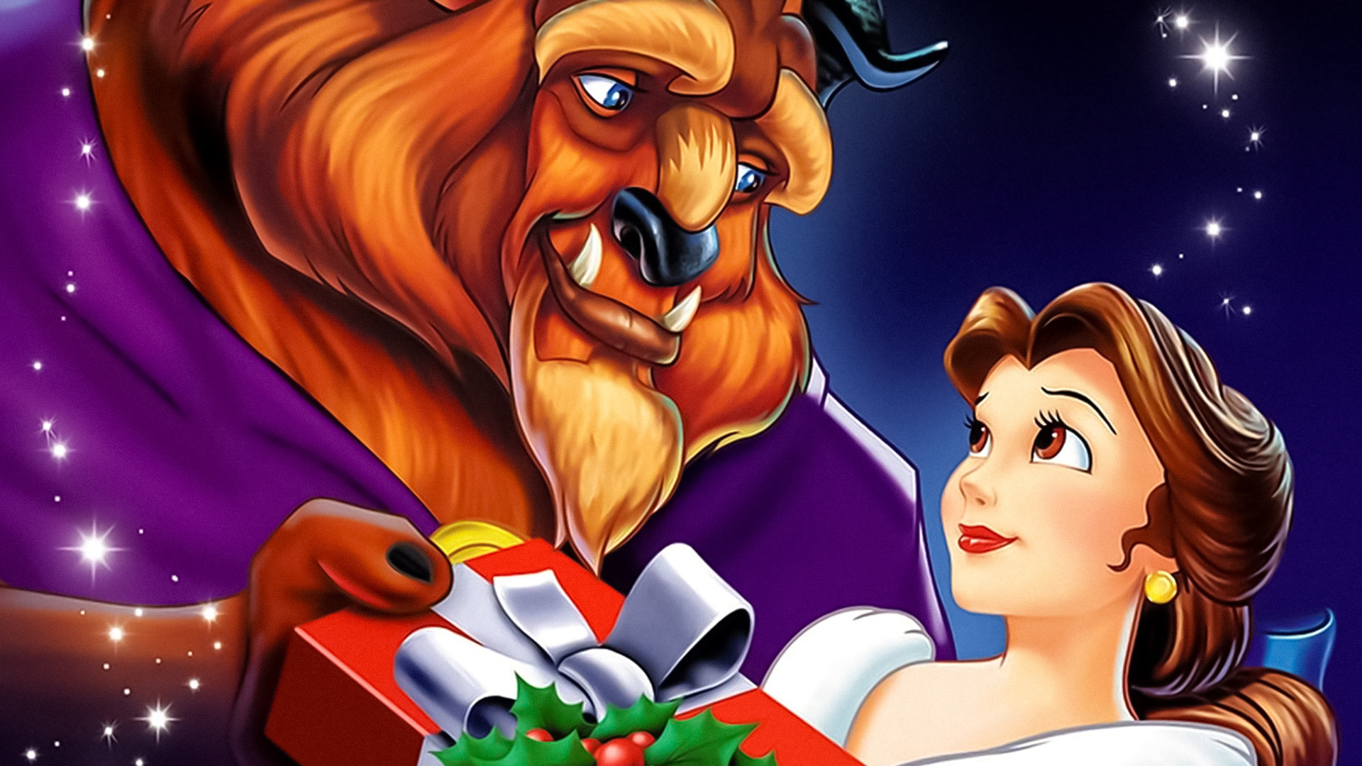 Beauty and the Beast: The Enchanted Christmas scene photo