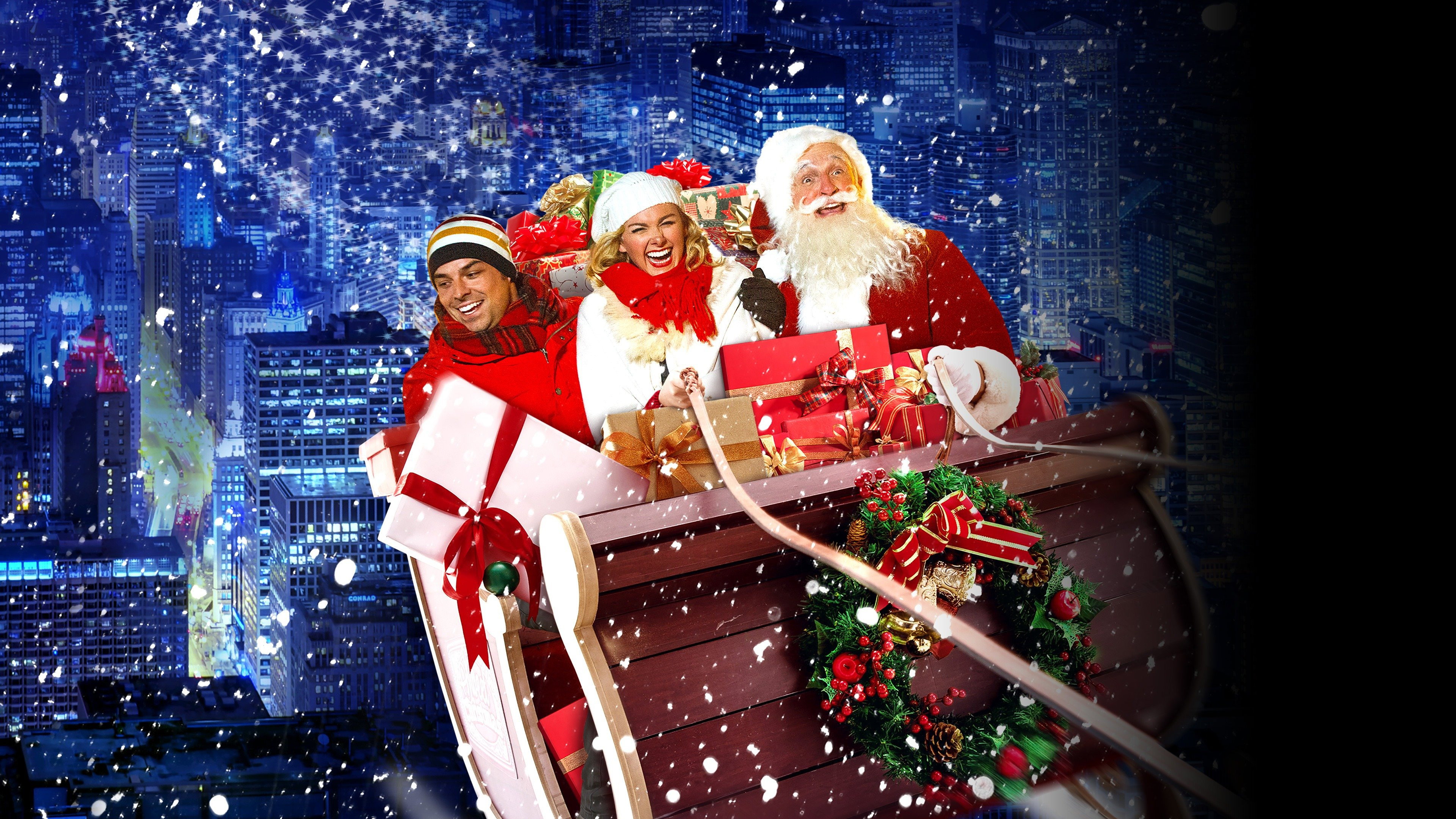 Becoming Santa scene photo