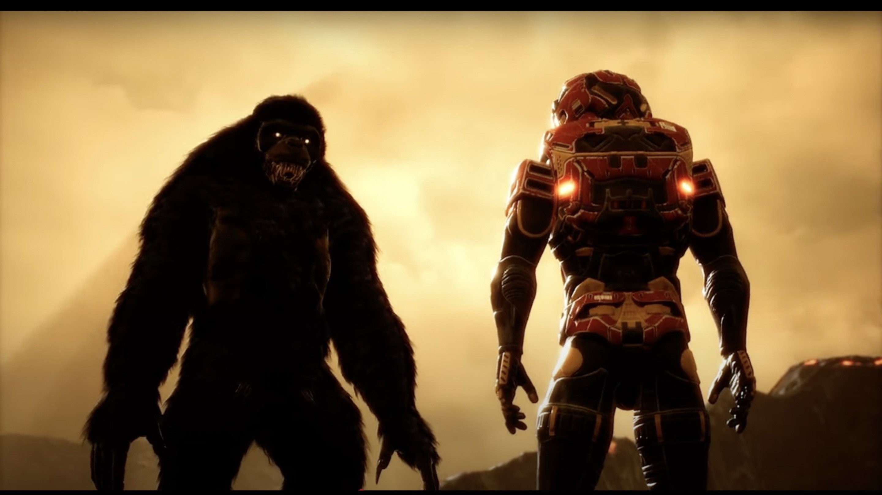 Bigfoot vs the Illuminati scene photo