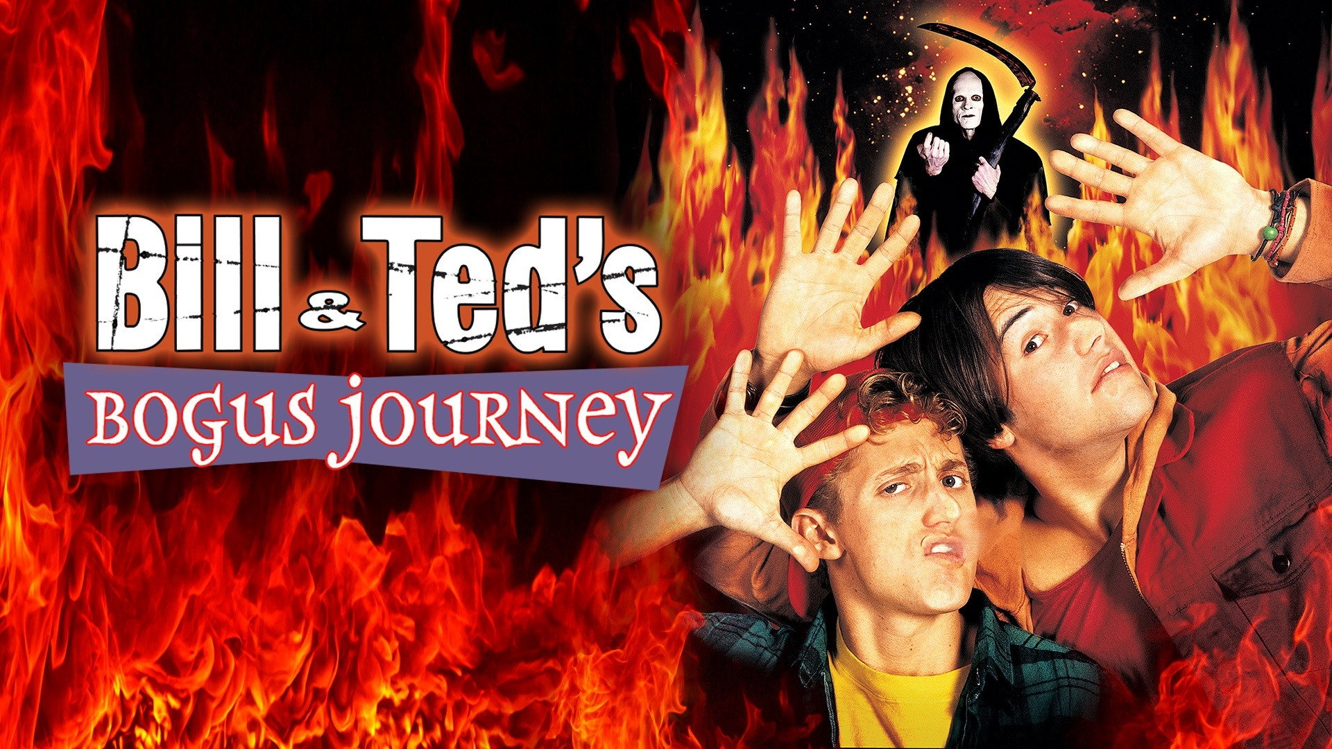 Bill & Ted's Bogus Journey scene photo