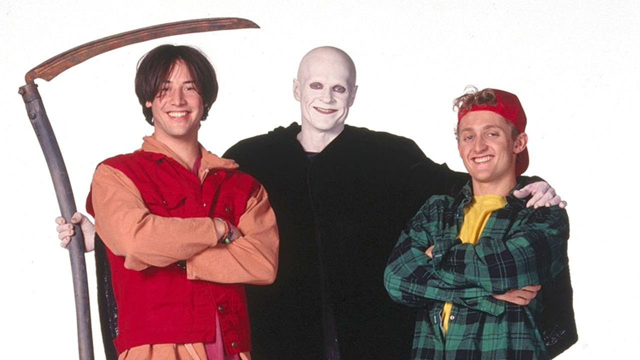 Bill & Ted's Bogus Journey scene photo