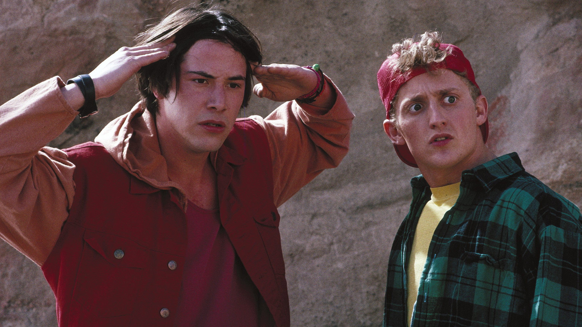 Bill & Ted's Bogus Journey scene photo