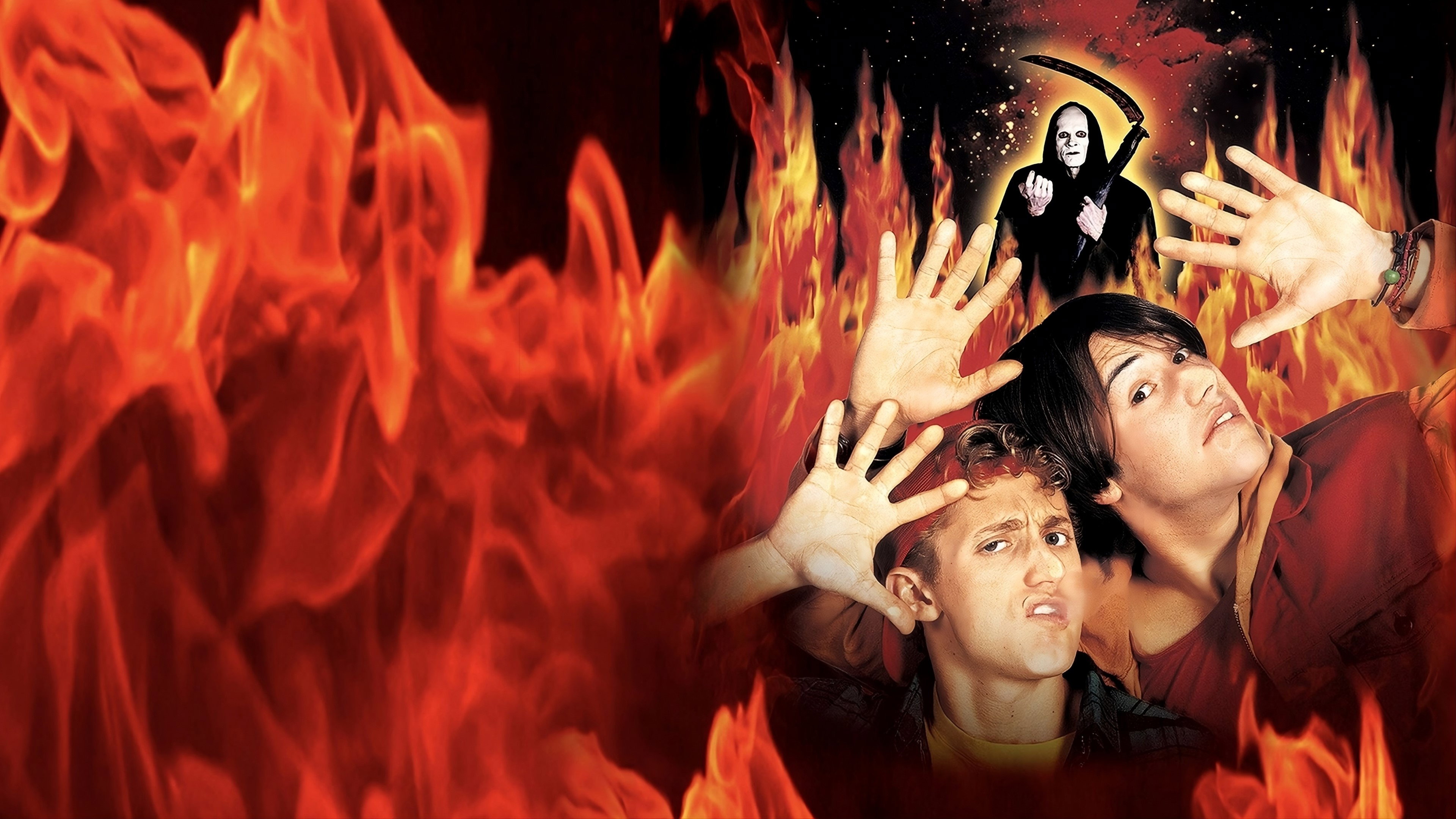 Bill & Ted's Bogus Journey scene photo