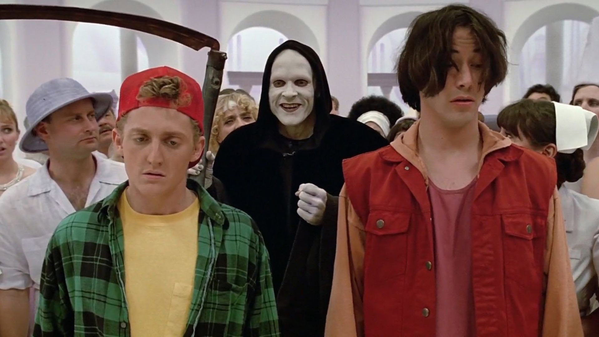 Bill & Ted's Bogus Journey scene photo