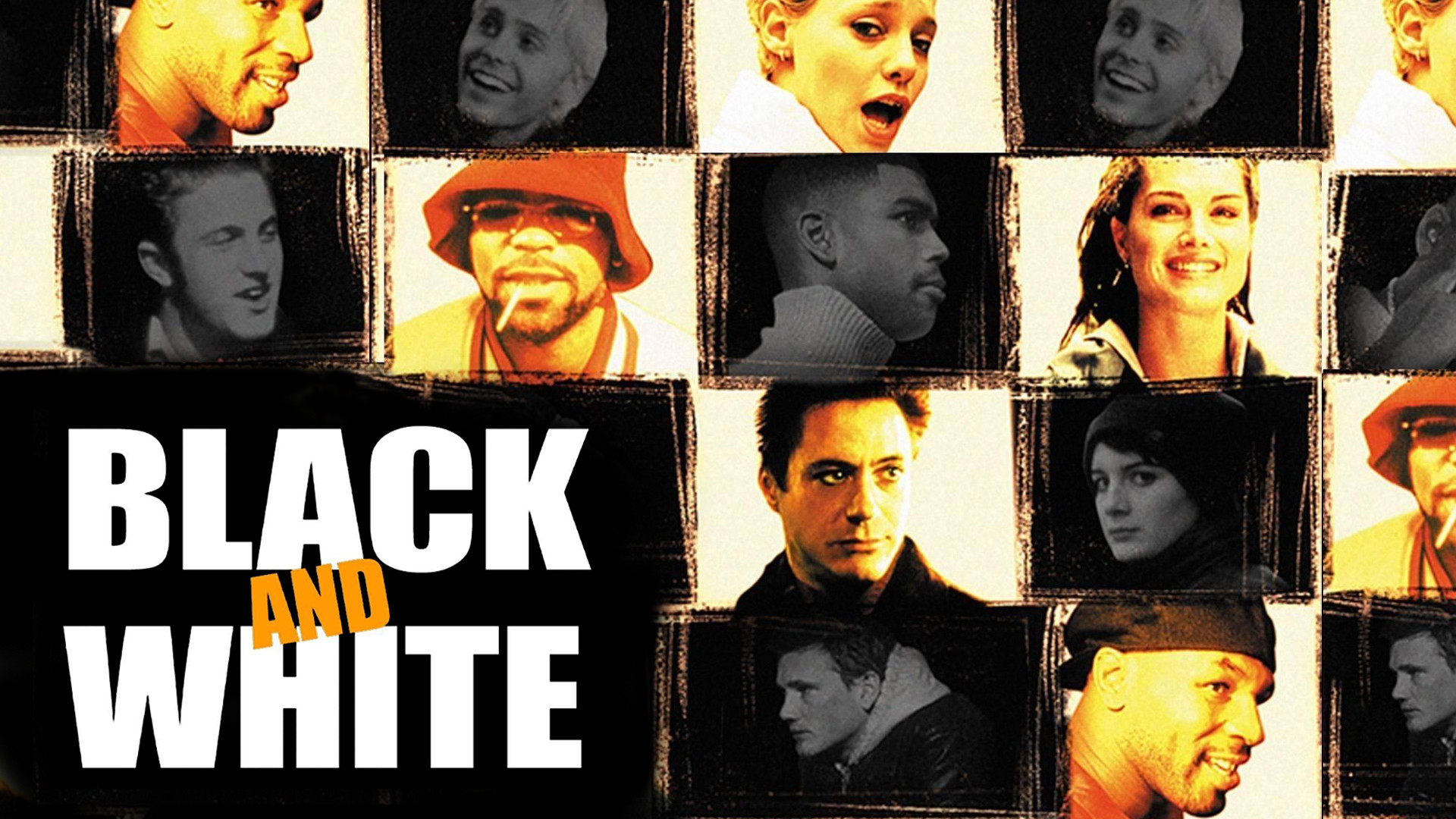Black and White scene photo