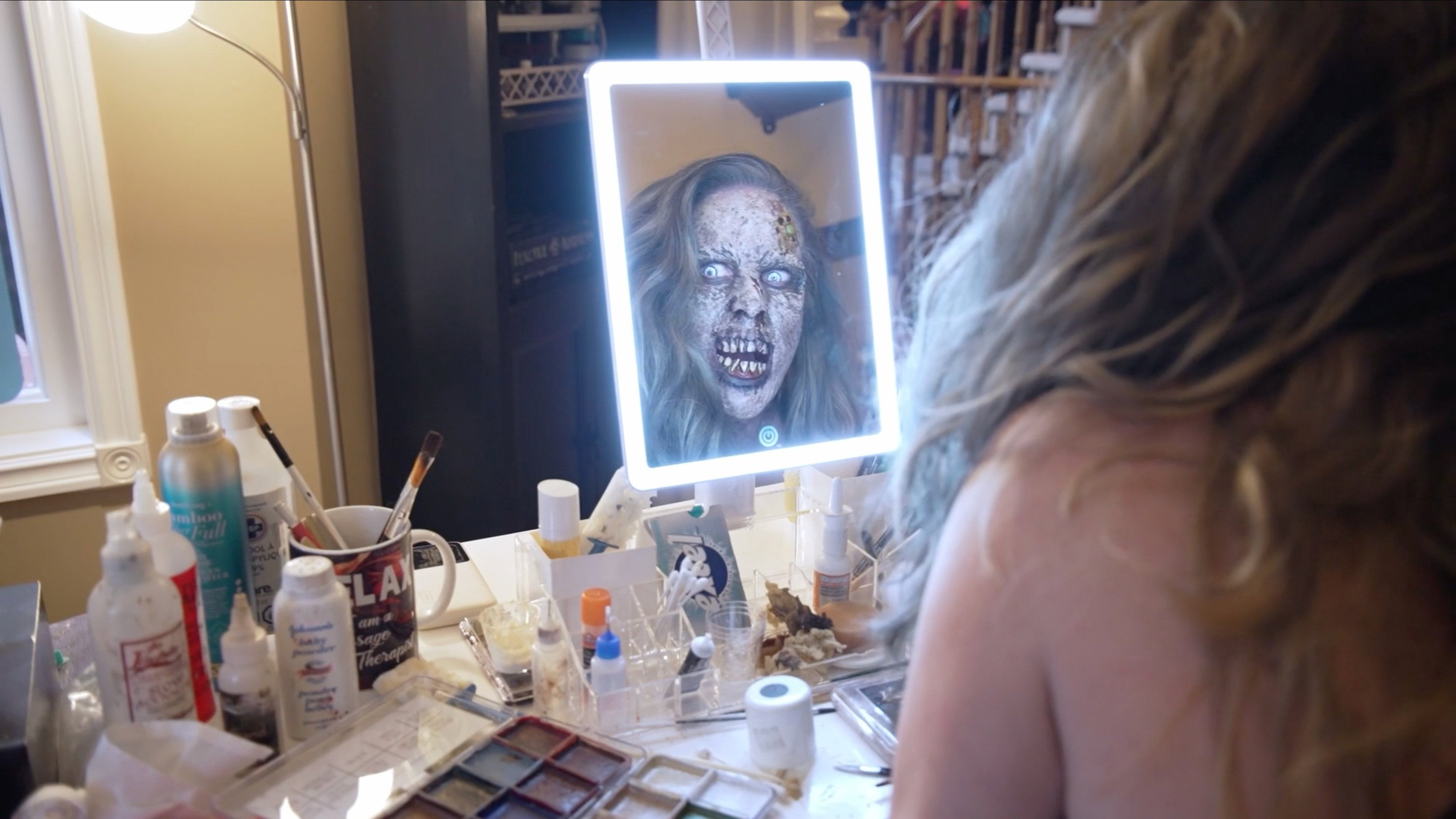 Black Zombie scene photo