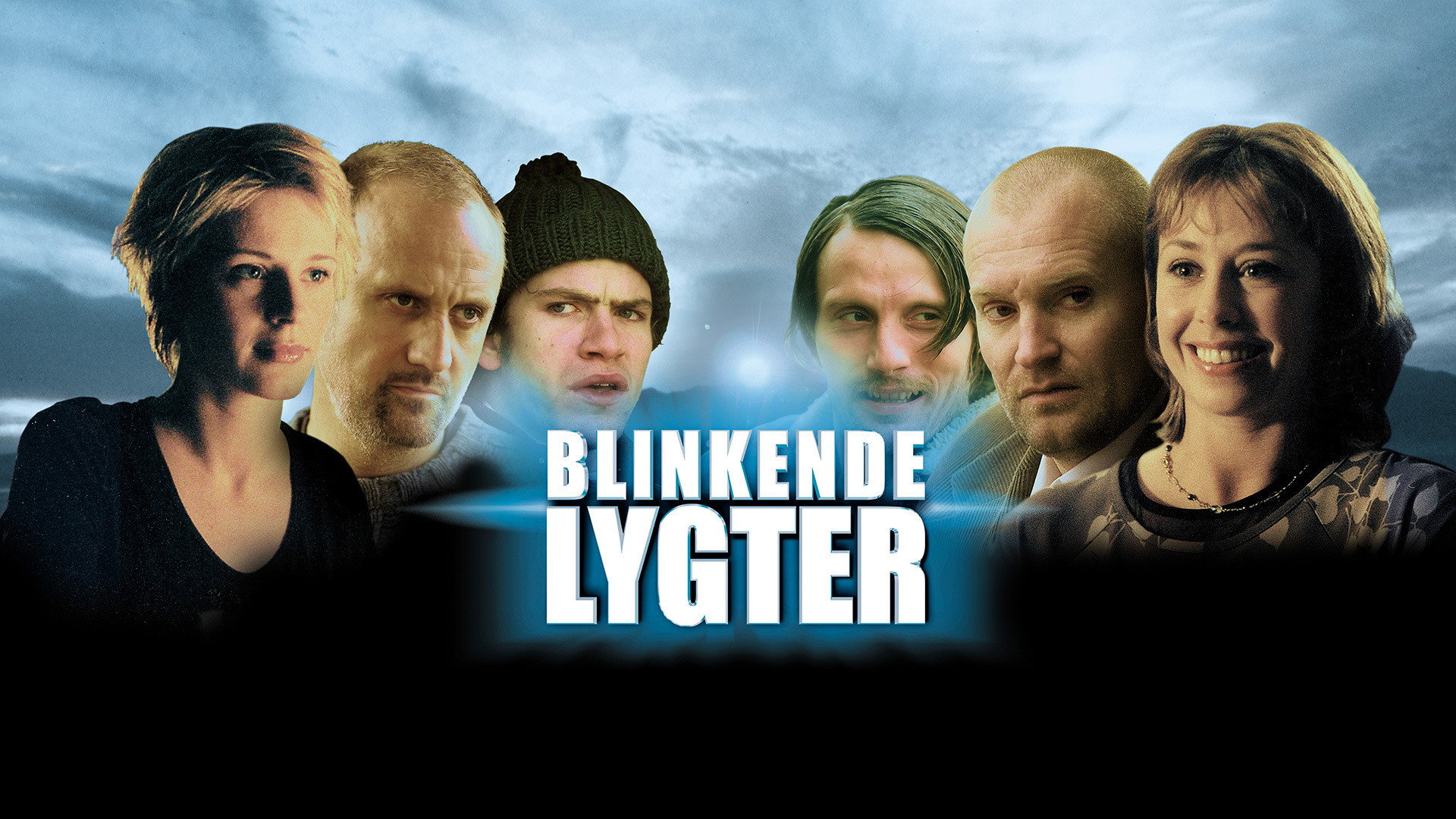 Blinkende lygter scene photo