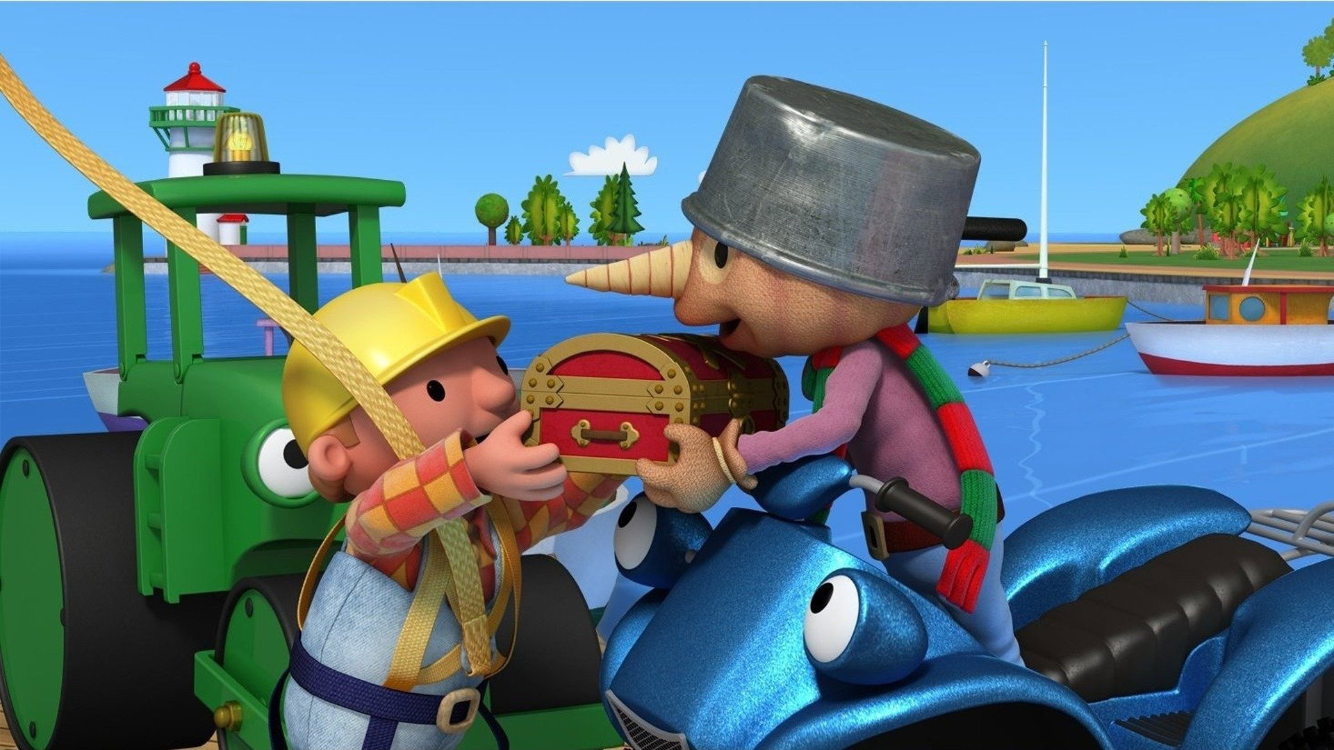 Bob the Builder: The Legend of the Golden Hammer scene photo