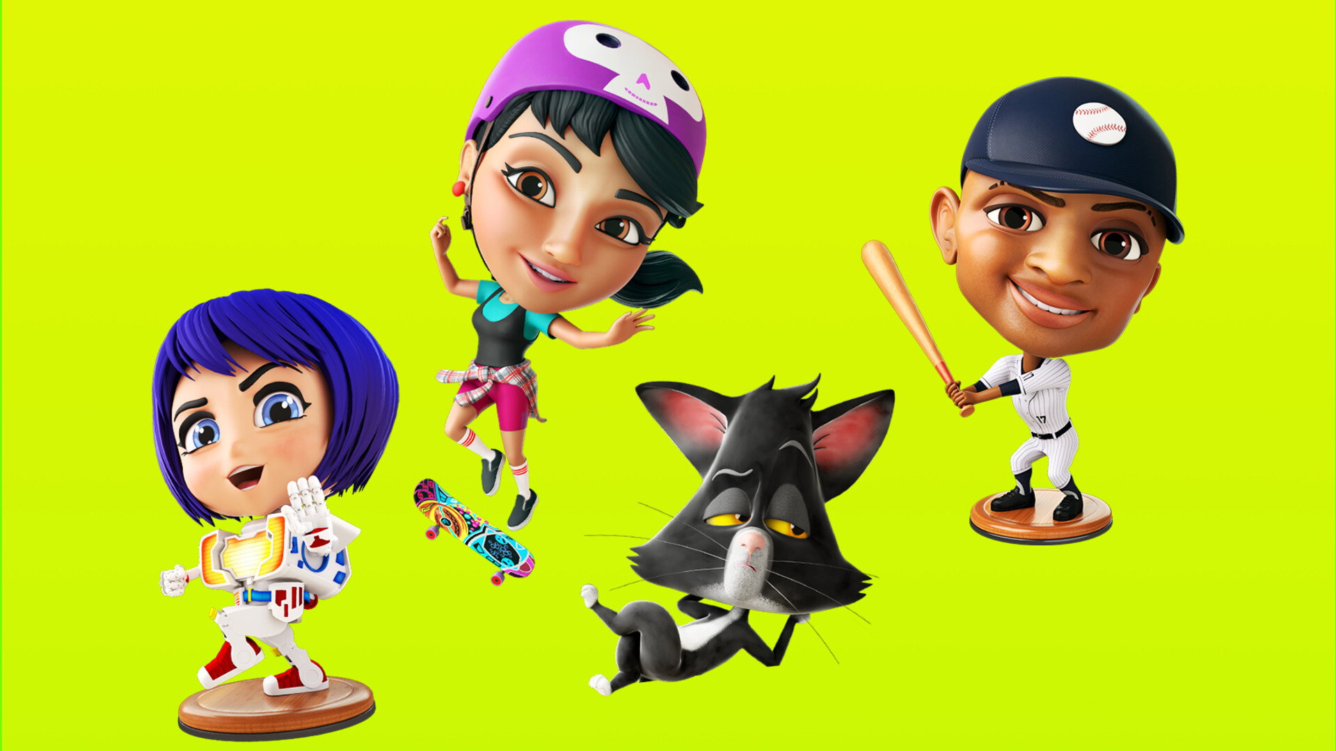Bobbleheads: The Movie scene photo