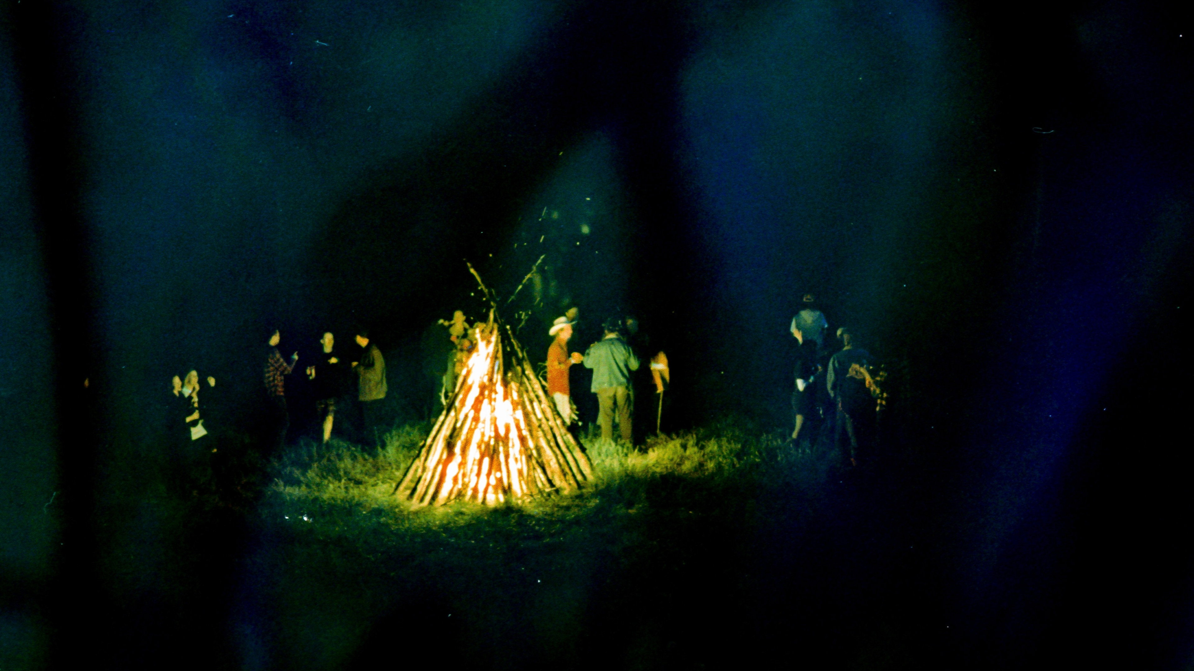 Camp scene photo