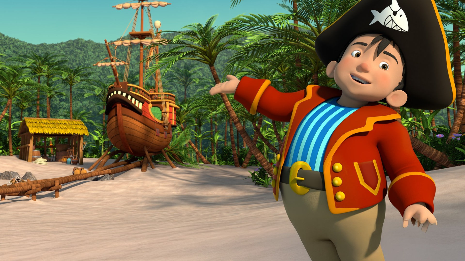 Capt'n Sharky scene photo