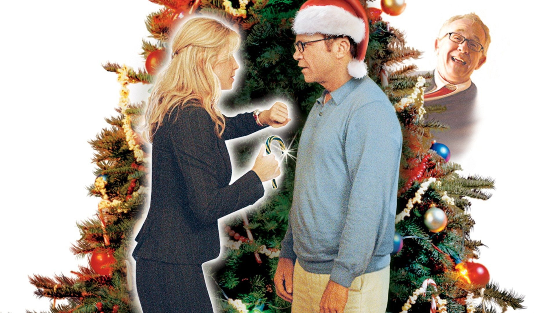 Chasing Christmas scene photo