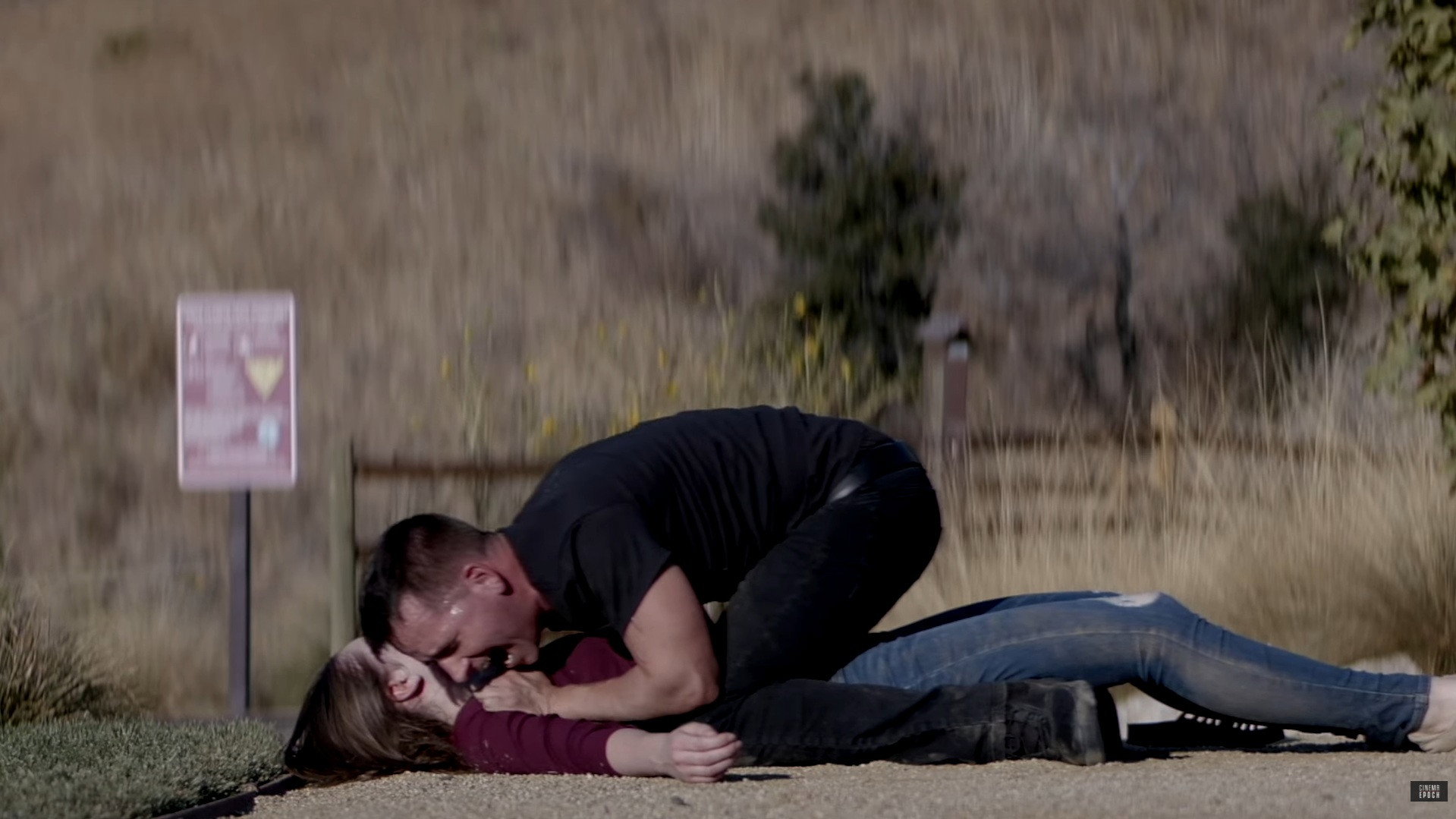 Choke scene photo