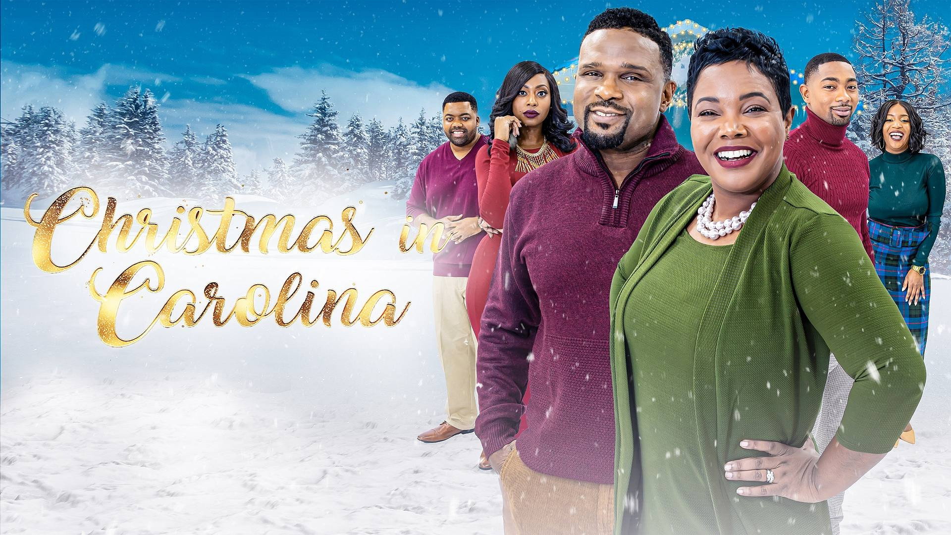 Christmas in Carolina scene photo